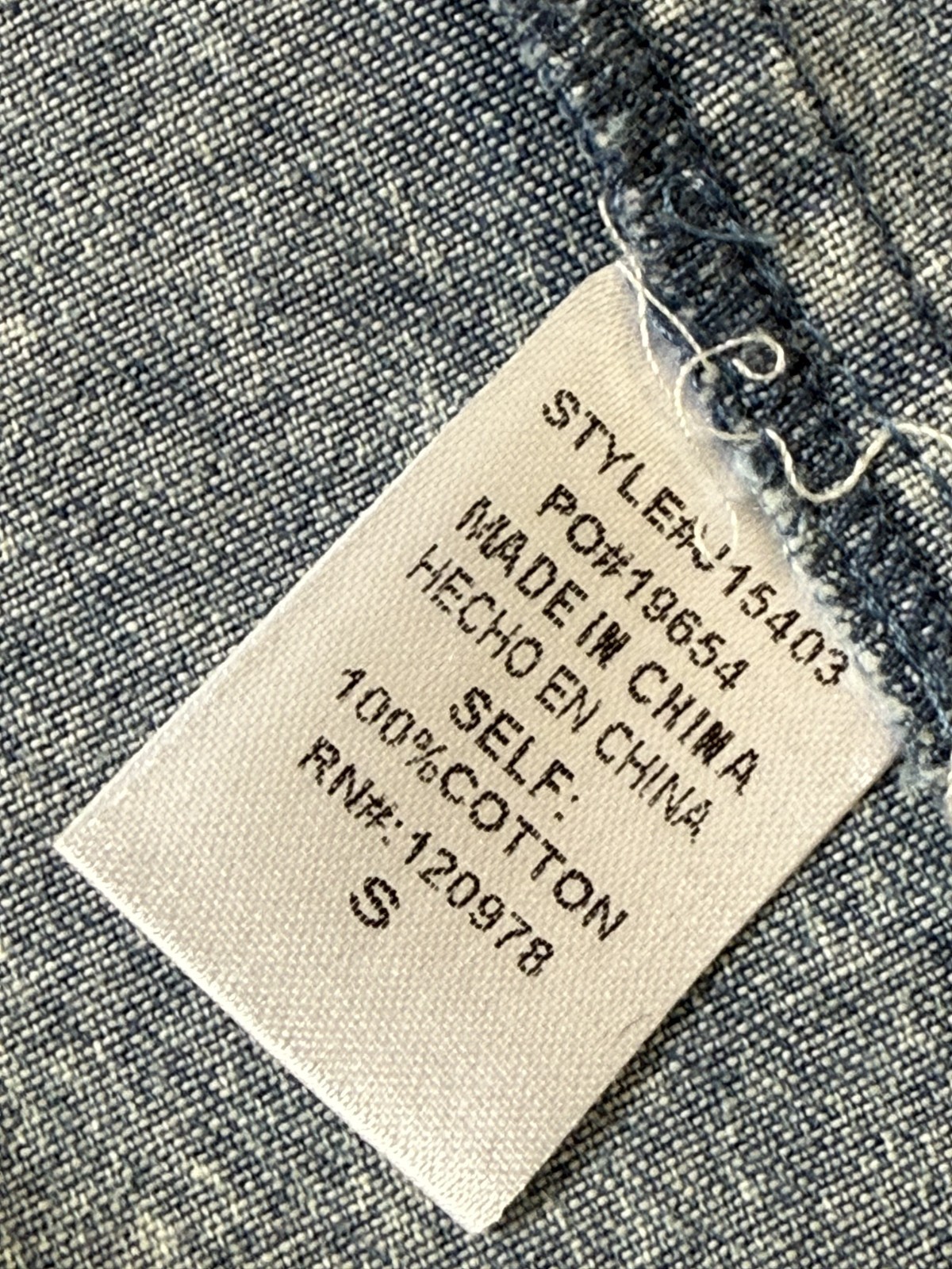 Entro Stretch Lightweight Denim Stonewashed Cotton Blazer Sz S Fitted Retro 80s