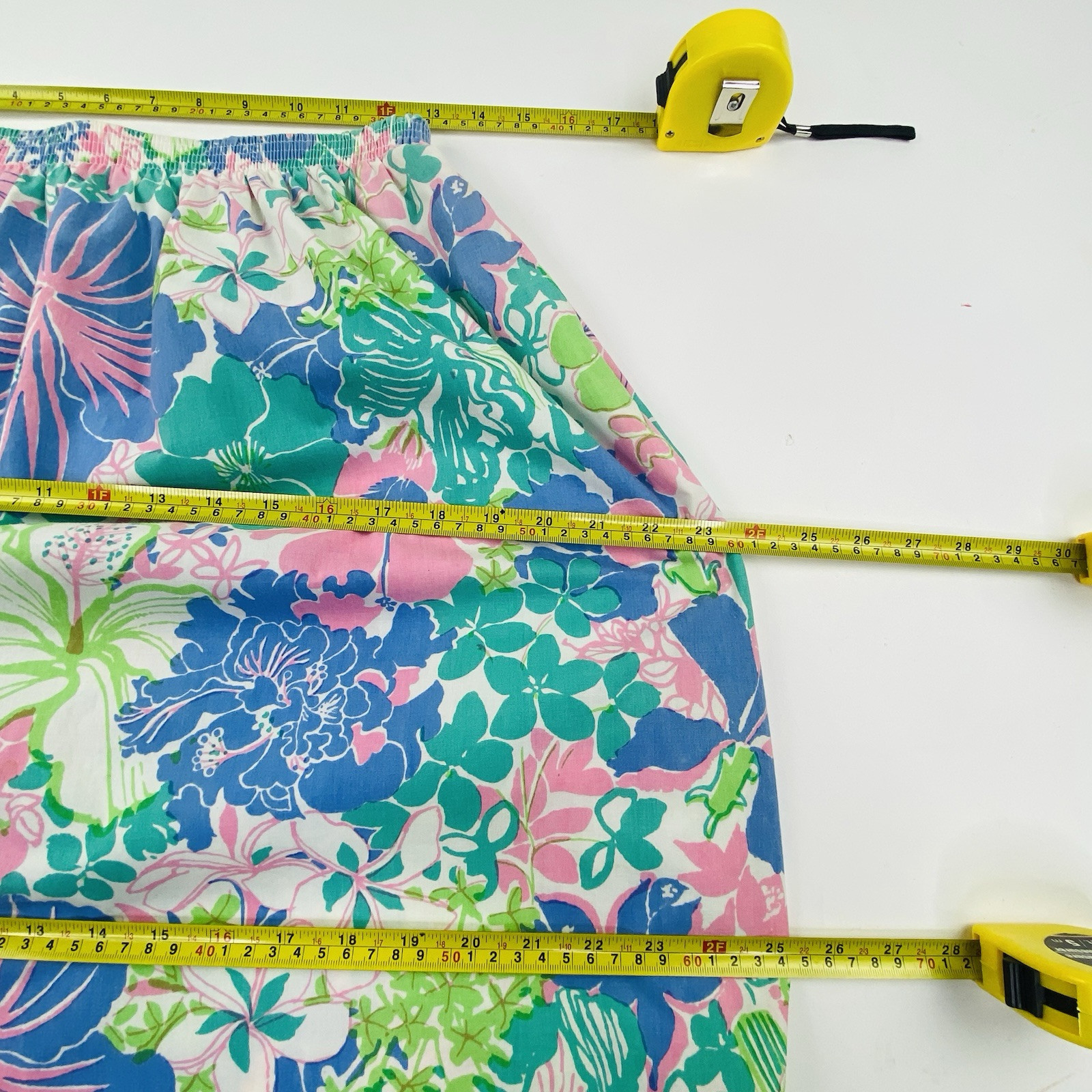 Vintage Lilly Pulitzer Floral Skirt Late 70s – Early 80s W/ Pockets! Waist 27-34