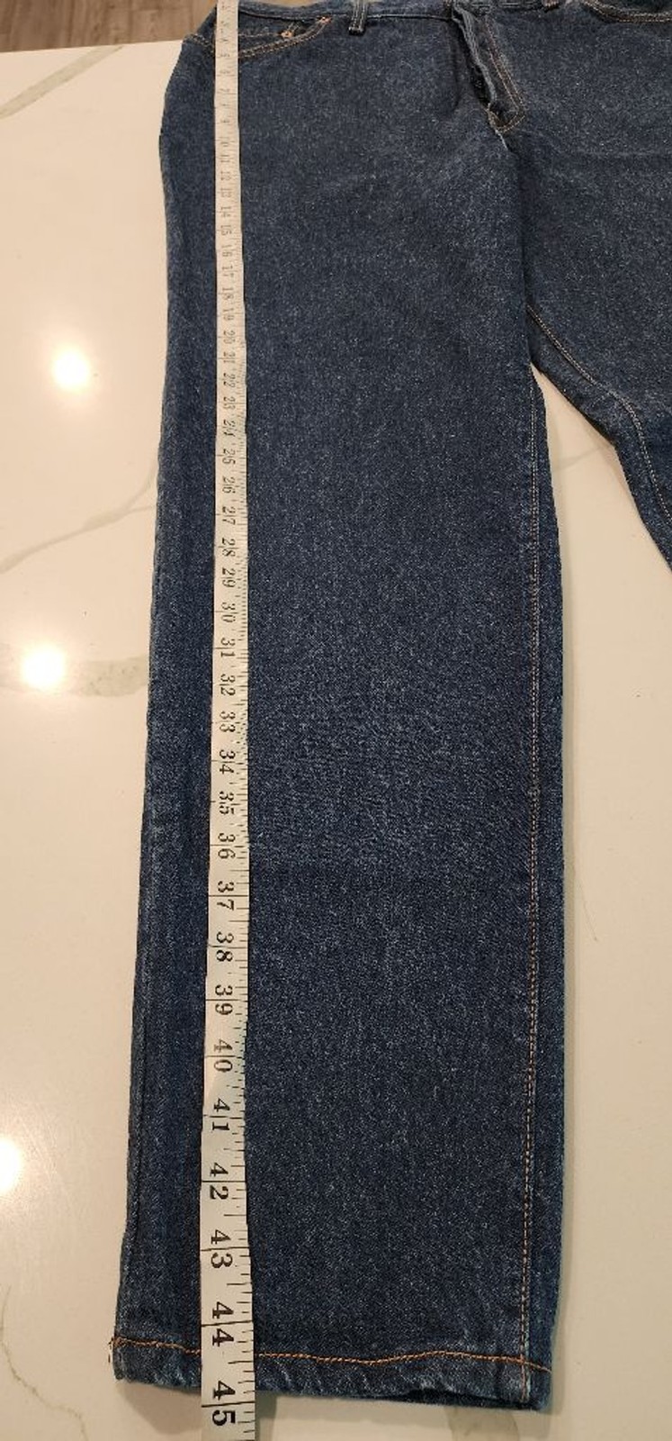 Vintage Levi’s Button Fly High Waist Jeans Made USA 501 Style Selvedge Denim 24
