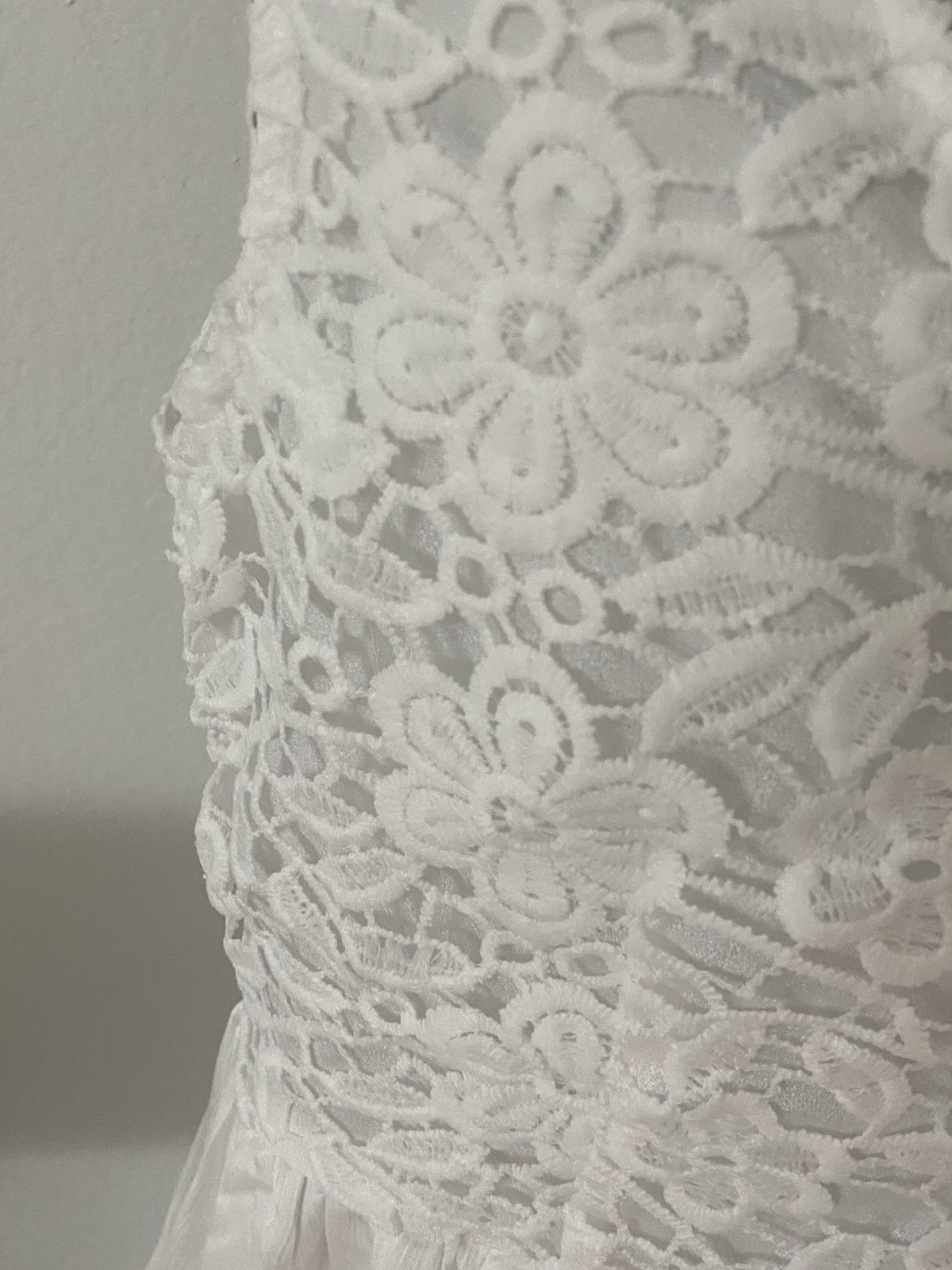 Vintage Belinda White Embroidery Lace Nightgown Nightie Or Dress New Old Stock
