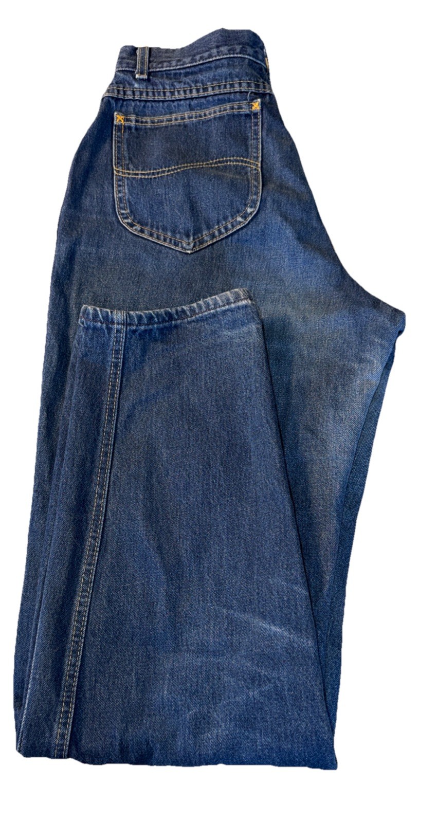 Vintage 80s Womens Lee High Waisted Tapered Jeans Size 11 100% Cotton