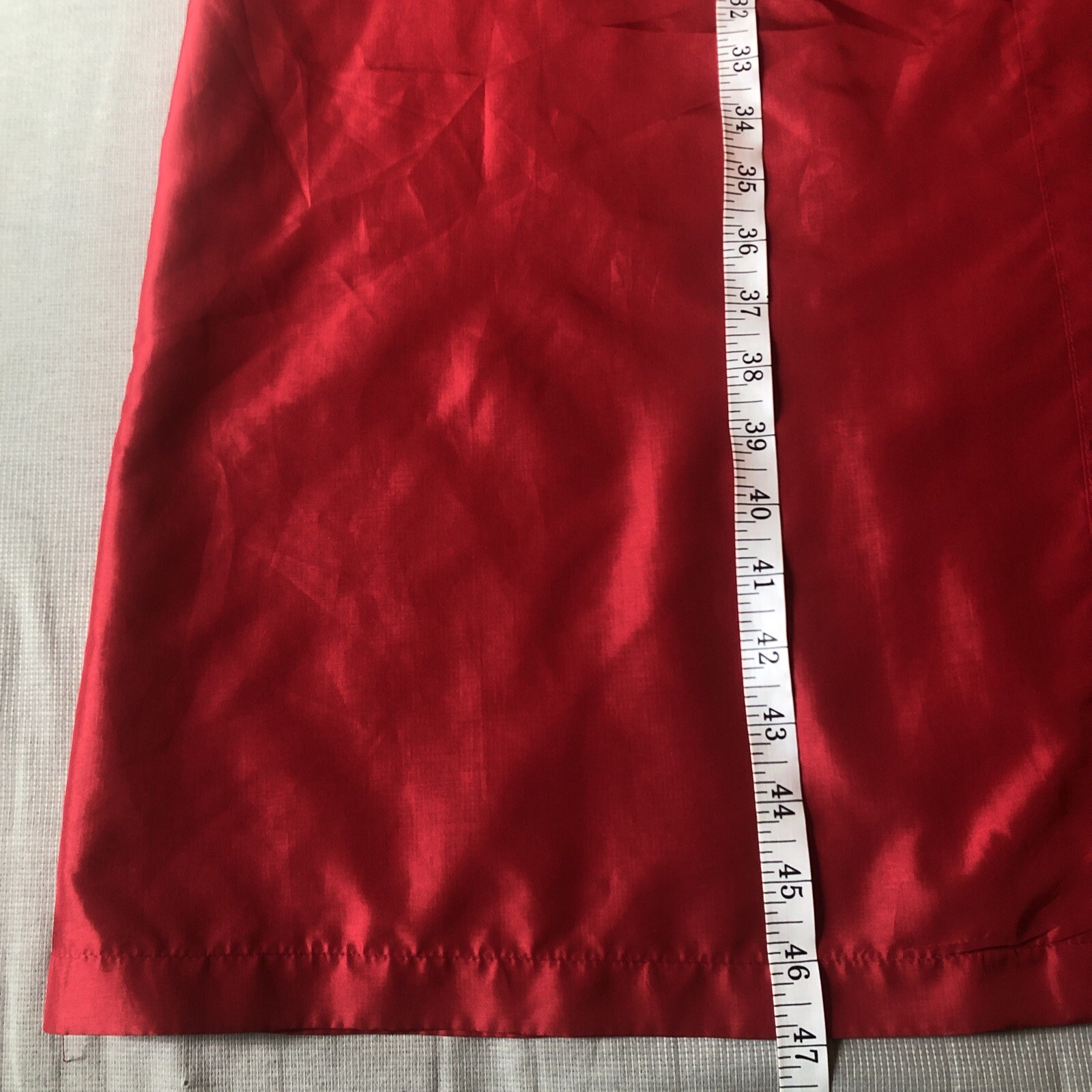 Vtg Forecaster of Boston 11/12 Long Red Lightweight Nylon Rain Coat Jacket Retro