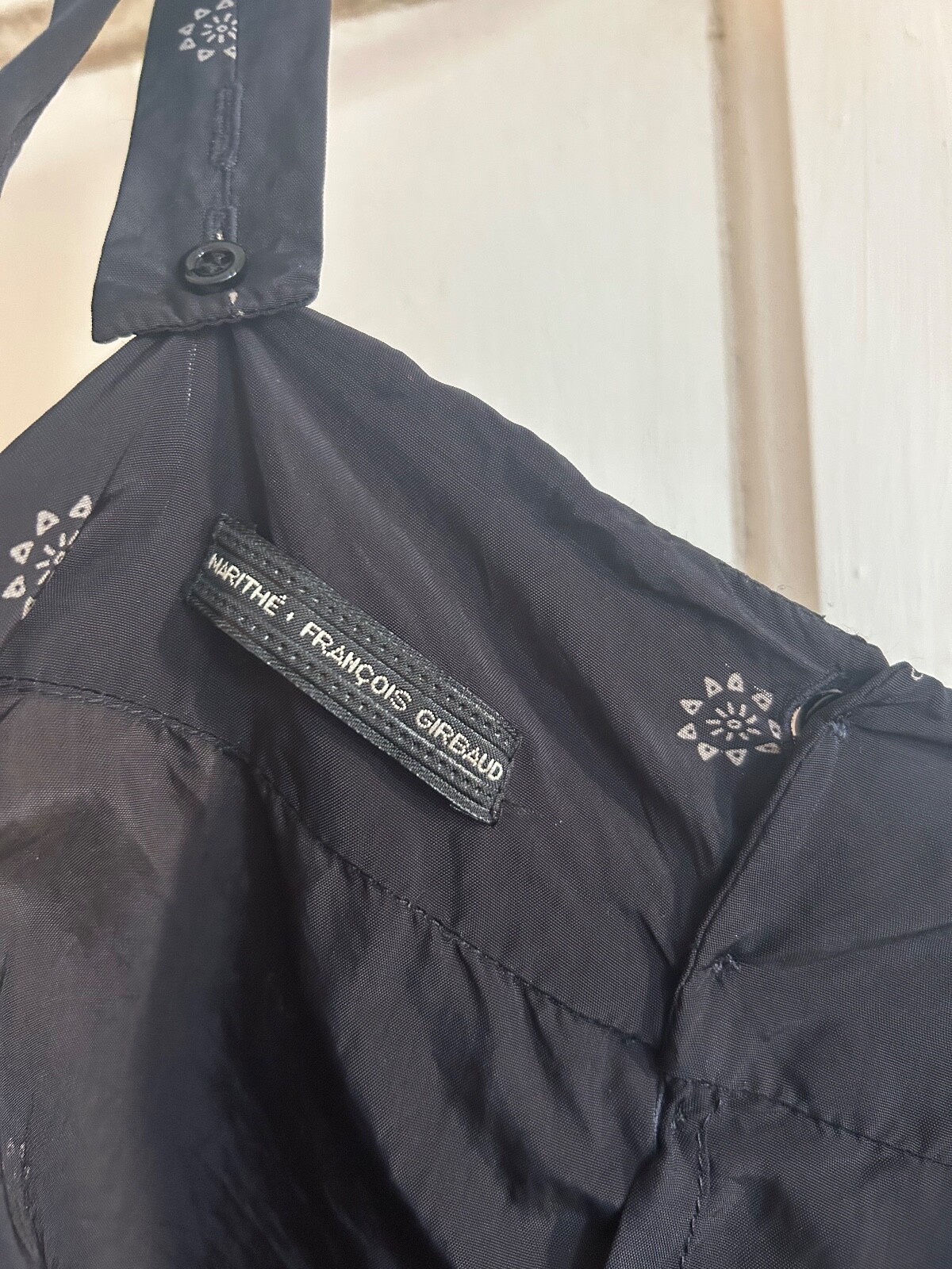 Vintage 90s MARITHE FRANCOIS GIRBAUD Handkerchief Tank Top Size: 27