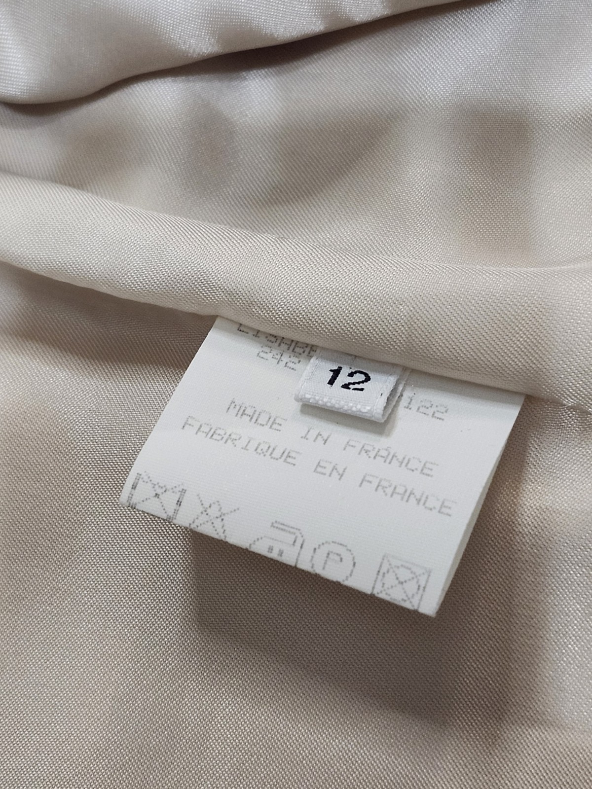 Vintage Bernard Zins Paris Womens Blazer 100% Wool And Cashmere Sz 14 Yellow…
