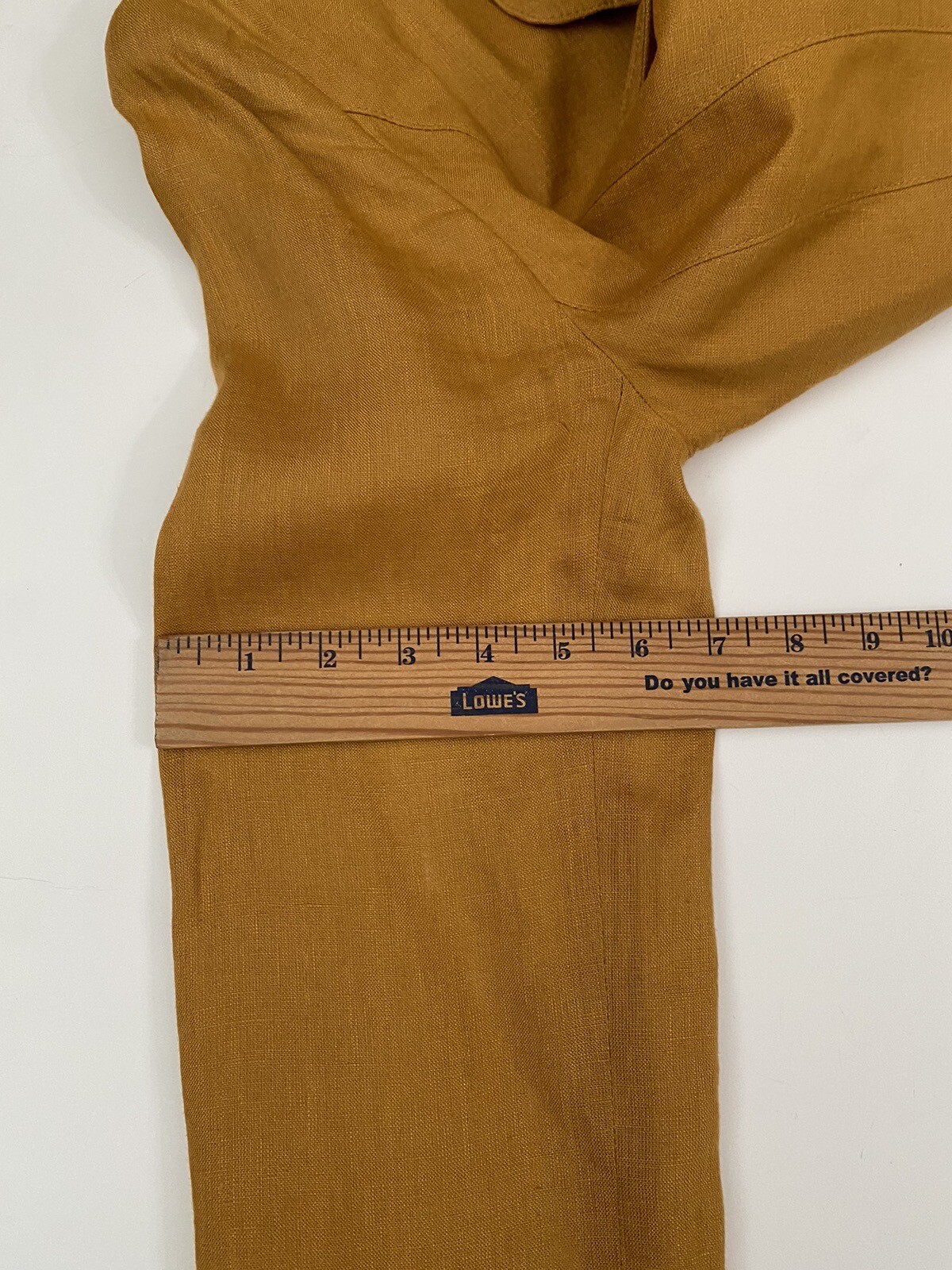 Vintage Nina K Linen Two Piece Skirt Suit Label Size 8 See Measurements