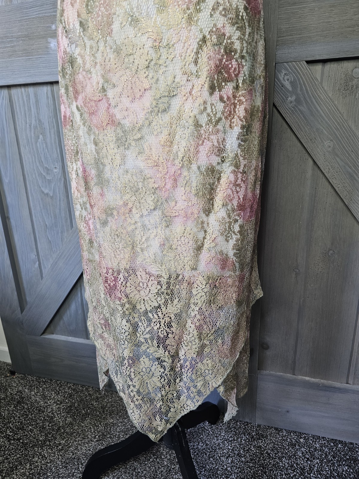 Vintage Be Smart Lace Dress sz 7/8