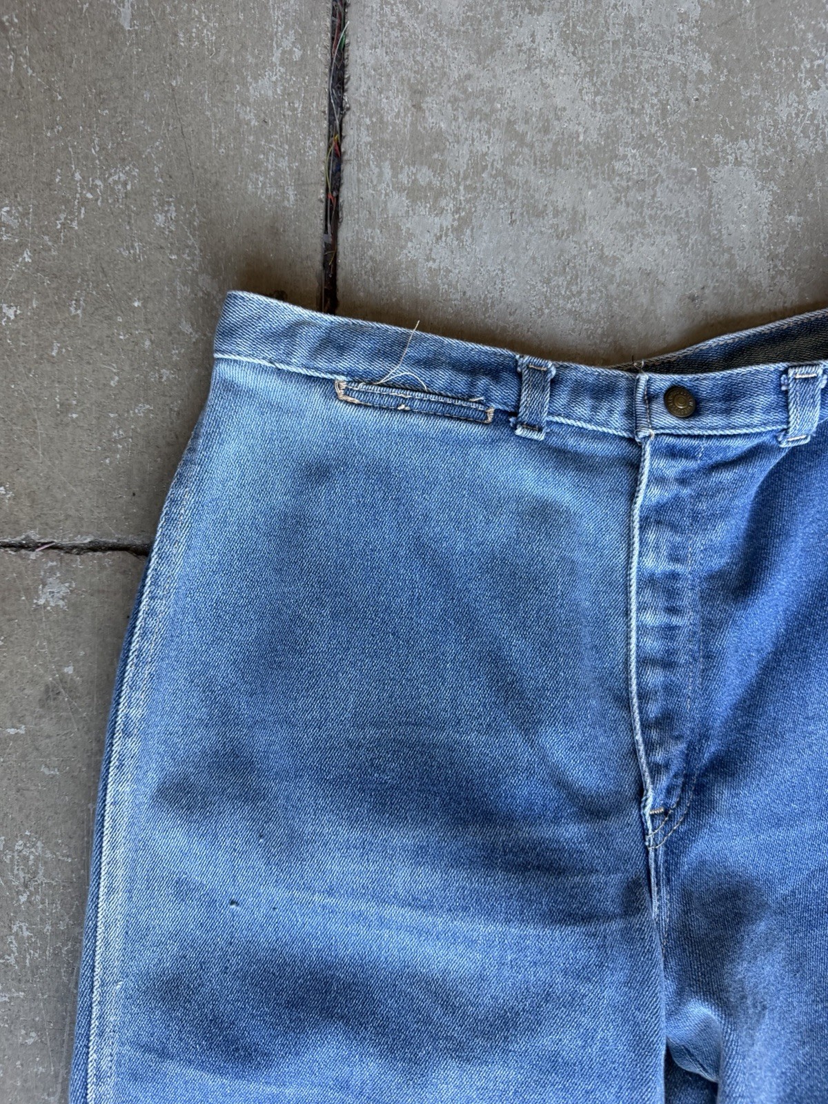 Vintage 60s 70s Levi’s Orange Tab Jeans Straight Leg Woman’s 30×27”