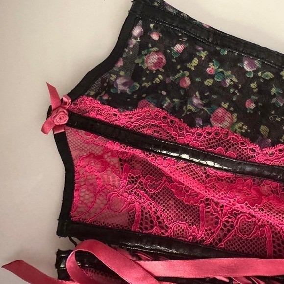 Dolce & Gabbana Vintage Lace Up Corset