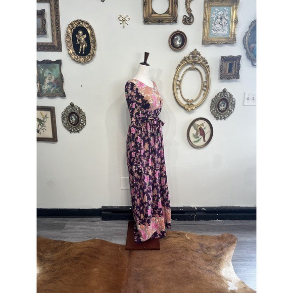 This is Yours San Francisco Vintage 70s Floral Maxi Dress