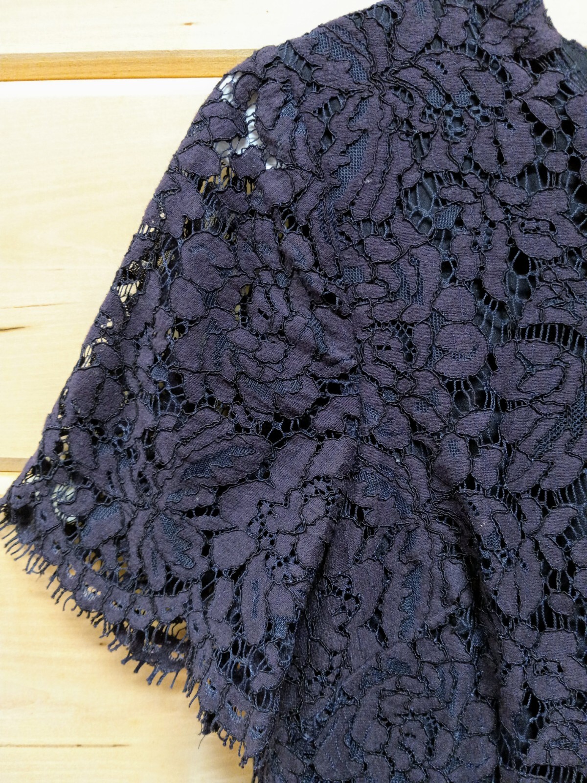 Elegant ASOS Maxi Fit and Flare Lace Party Dress Purple and Blue. Size 4. #A