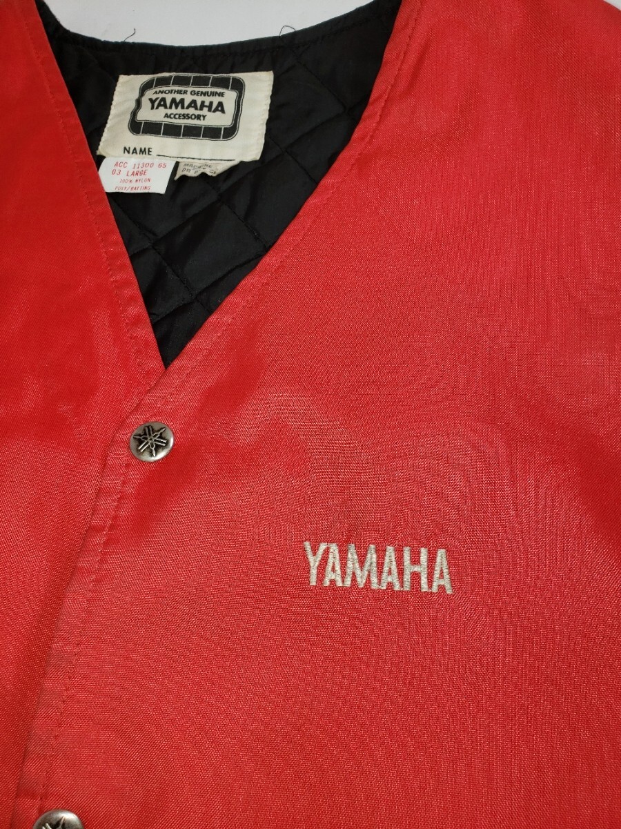 Vintage Size Large Men’s Genuine Yamaha Salesman Dealership Vest