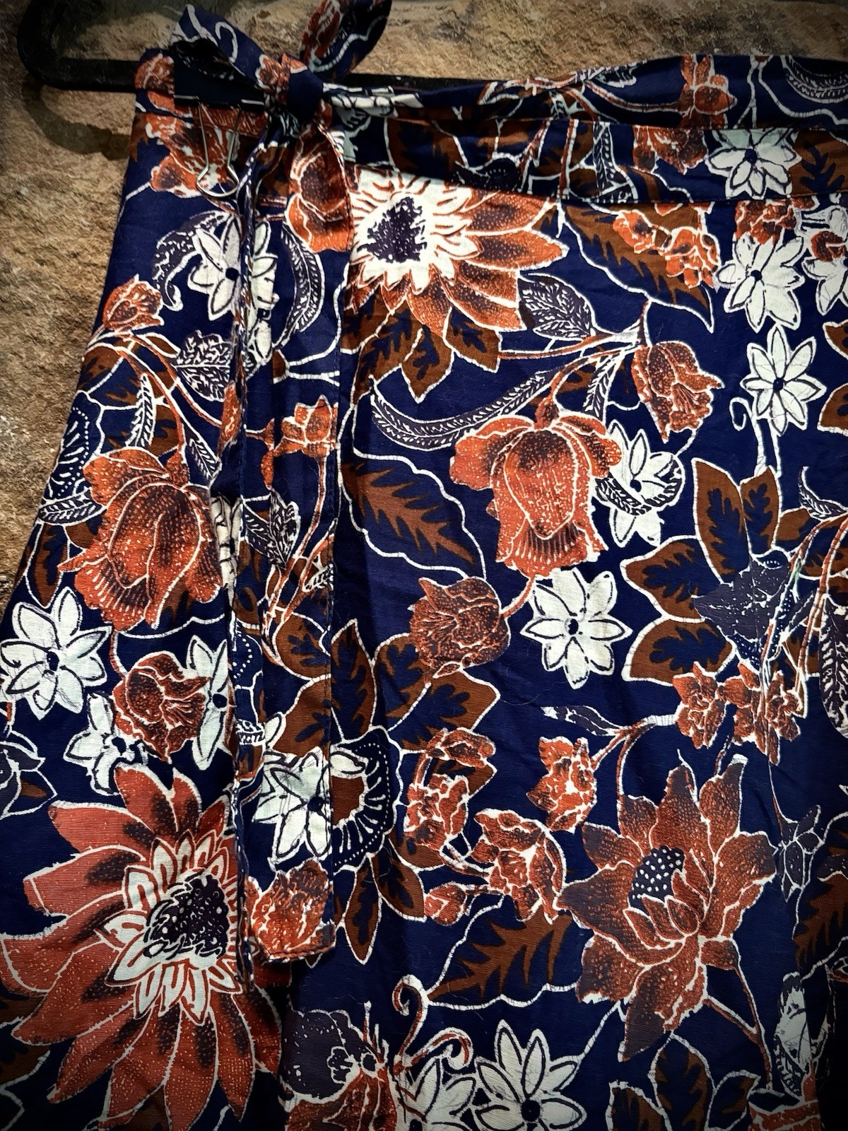 RARE! Vintage 1970’s Mr Hank Wrap Skirt, Womens Size L, Back Pocket