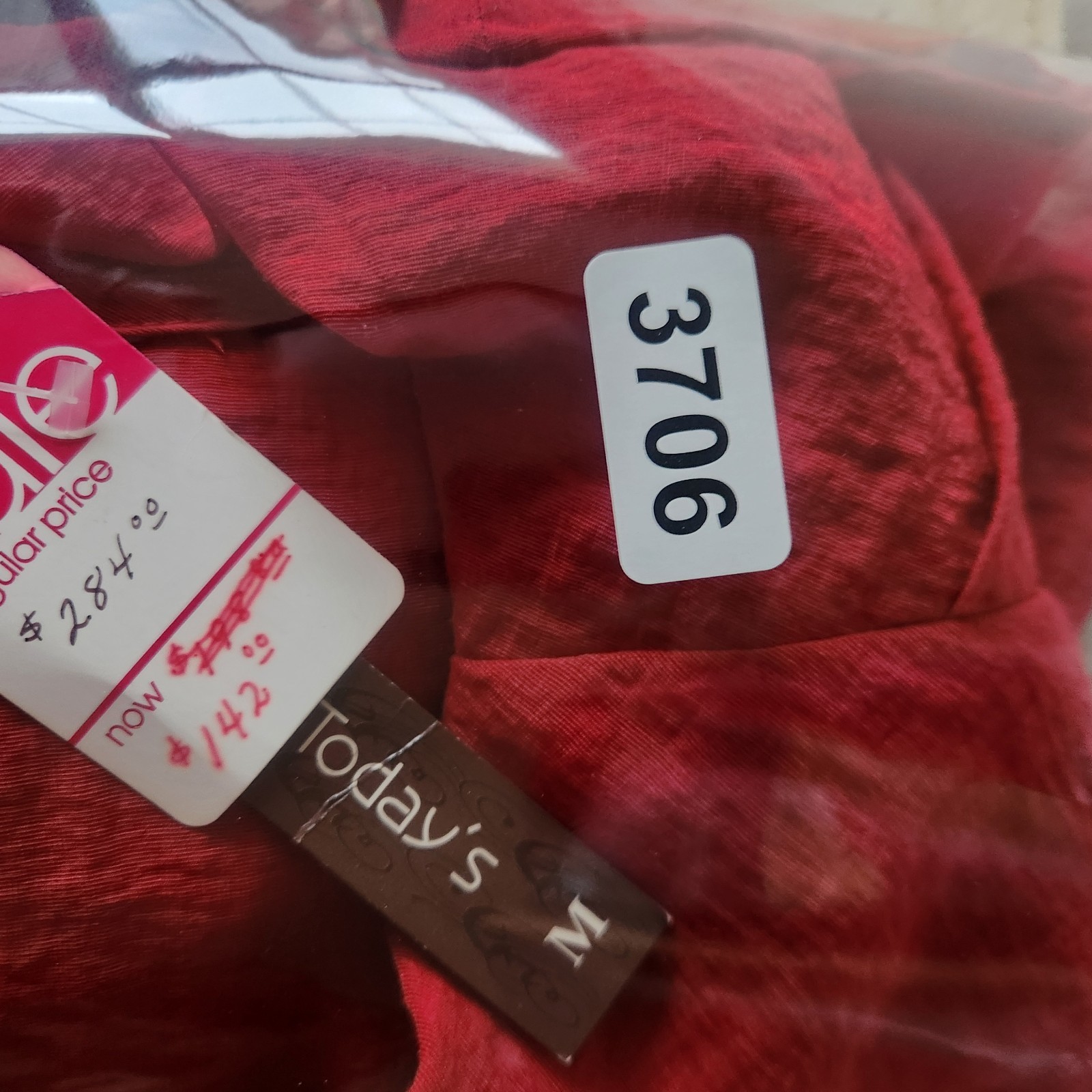 NWT Vintage Swing Jacket Red Design Today’s Song & Sung Size Medium Classic