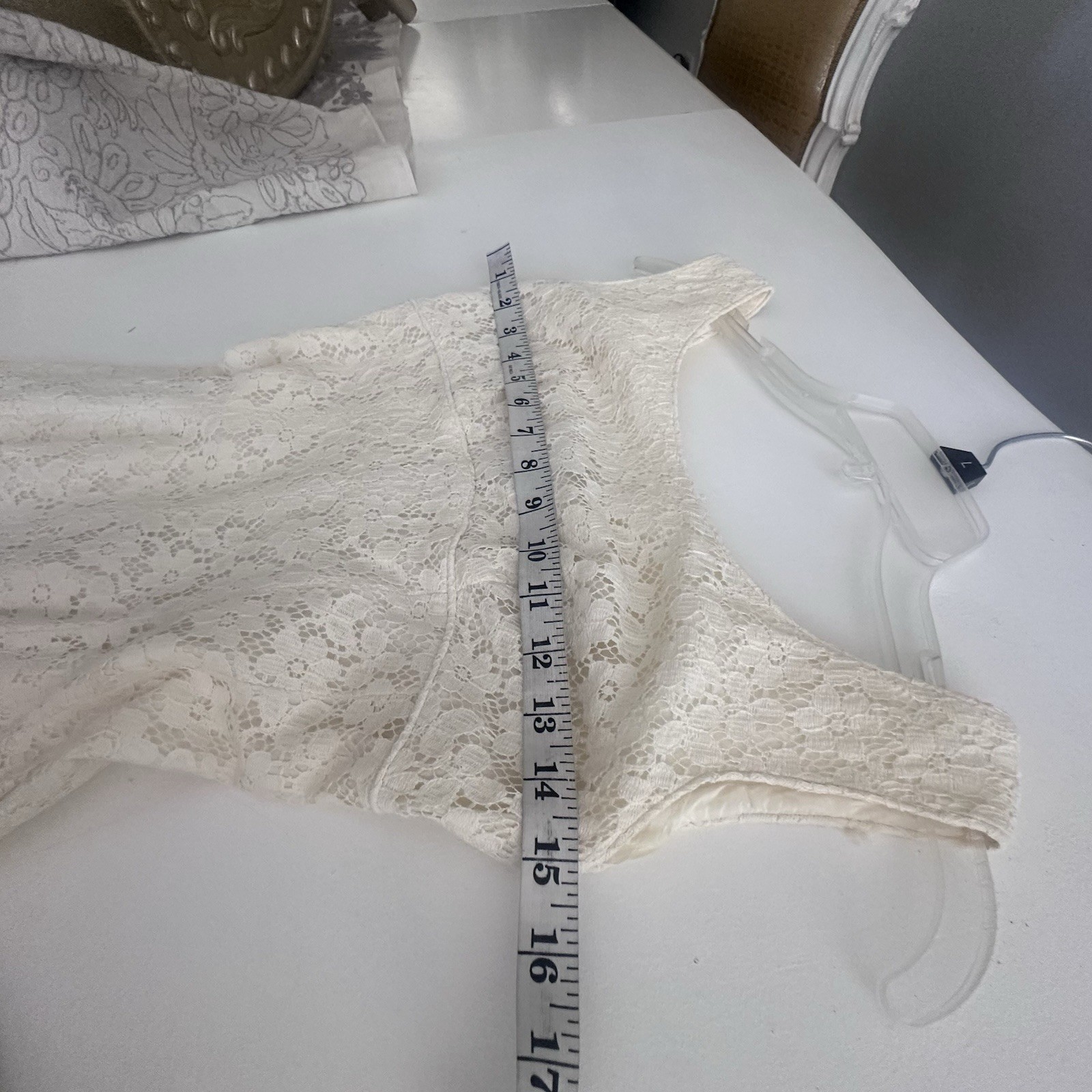 Rare Mint 1958 Vintage Lorrie Deb San Francisco Lace Two-Piece Set W/ Note Lace