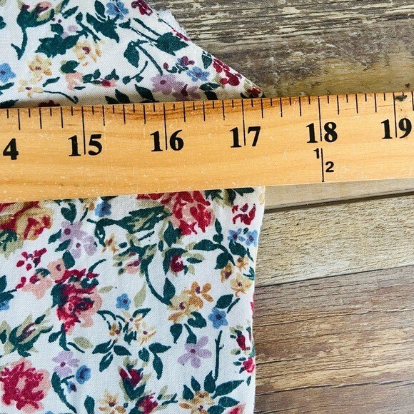 Pellini VTG 90s Y2K Floral Romper Size 5/6 Junior Cottagecore Pleated Pockets