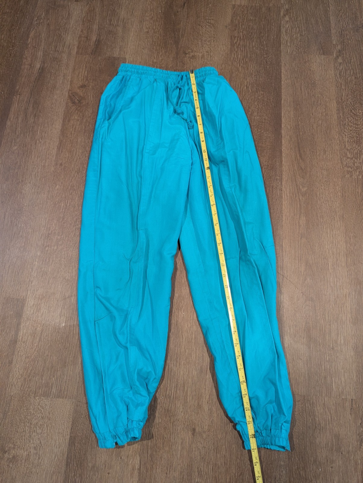 Vintage 80s 90s Avait Sportif Teal Blue Windbreaker Track Suit W Petite Medium