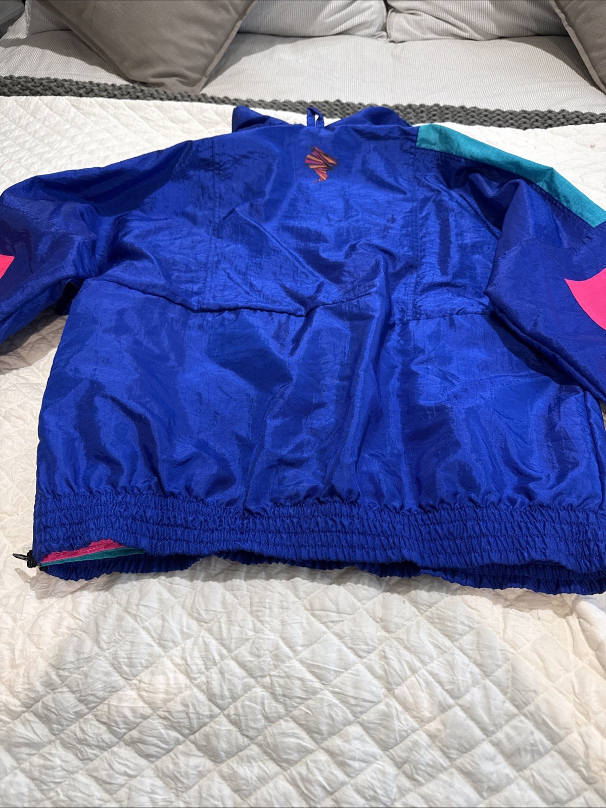 VTG Colorblock Windbreaker Pullover Medium SUNBUSTER Jacket Nylon Retro 1980s