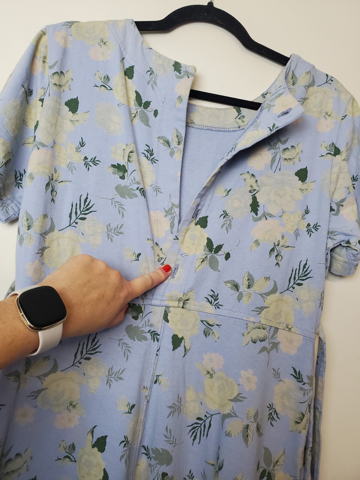 Action Gear Vintage 90s Dress Womens Small Floral Maxi USA Prairie Cottagecore