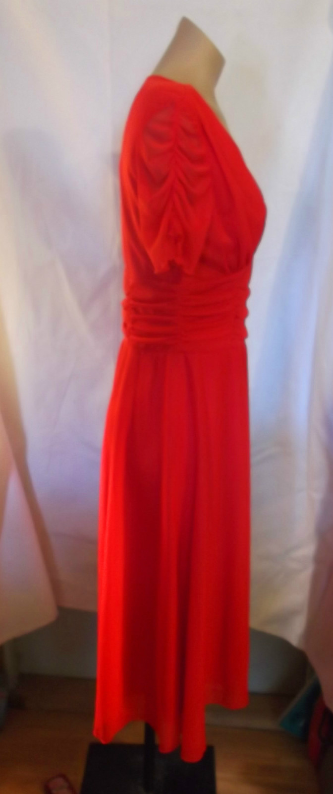 80s Fun Red Dress by D. J. Summers NWT sz S