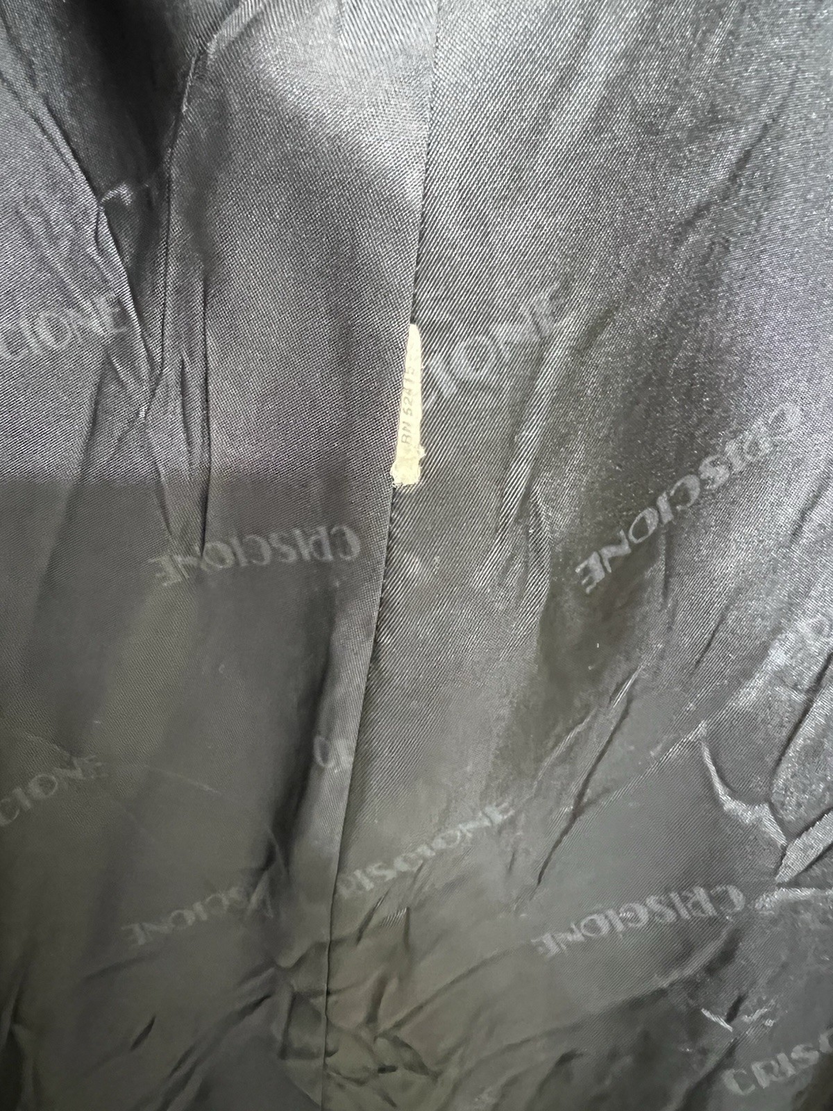 Criscione New York Vintage Gold Black Lace Up Leather Punk Jacket Lillie Rubin