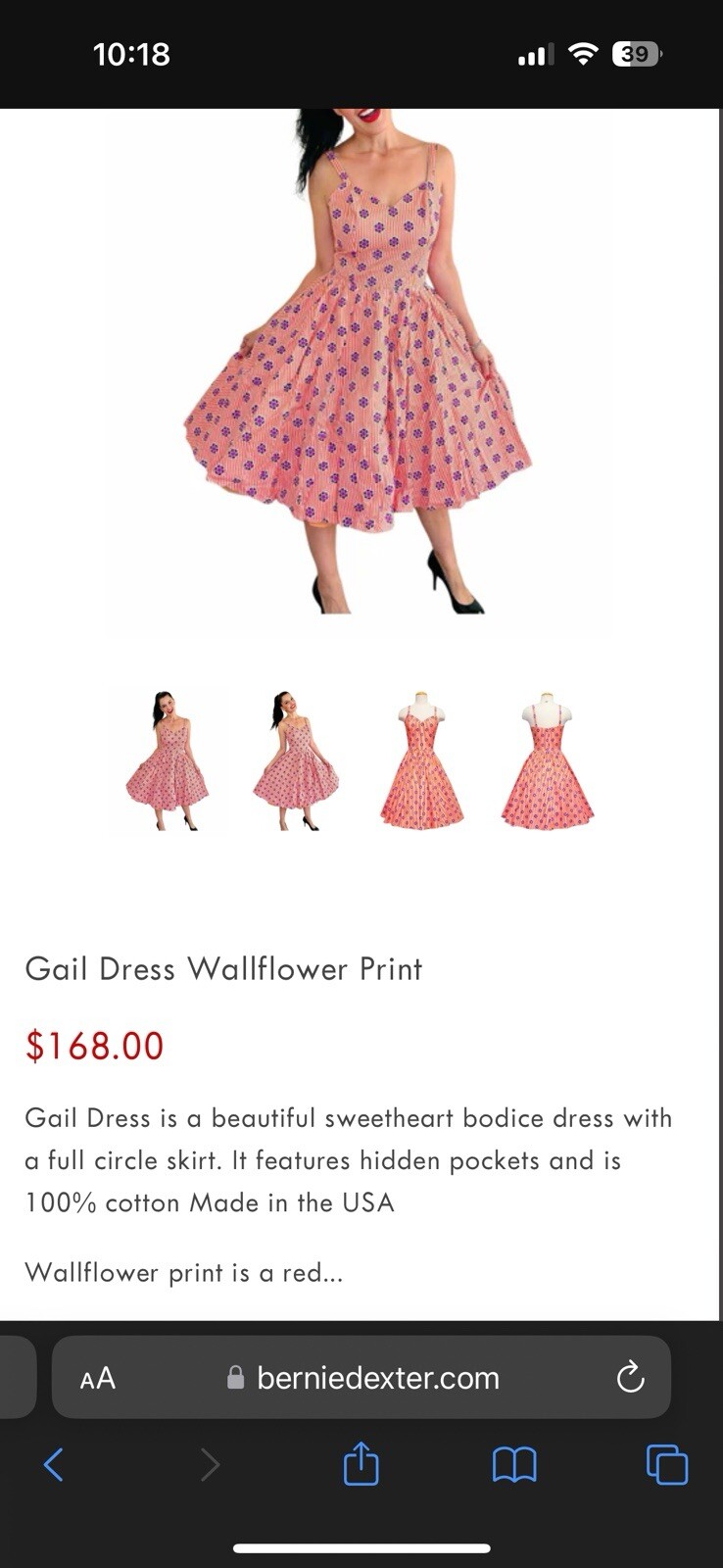 Bernie Dexter Dress