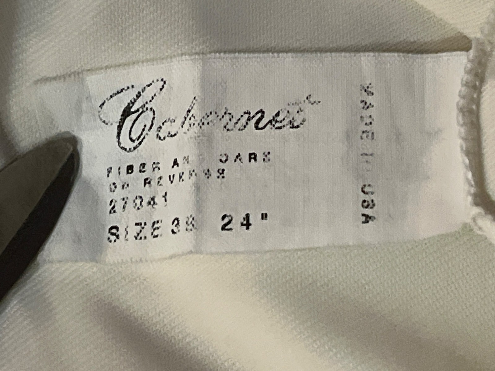 Vintage 90s Cabernet Ivory Slip Dress Womens 38 24″ Used