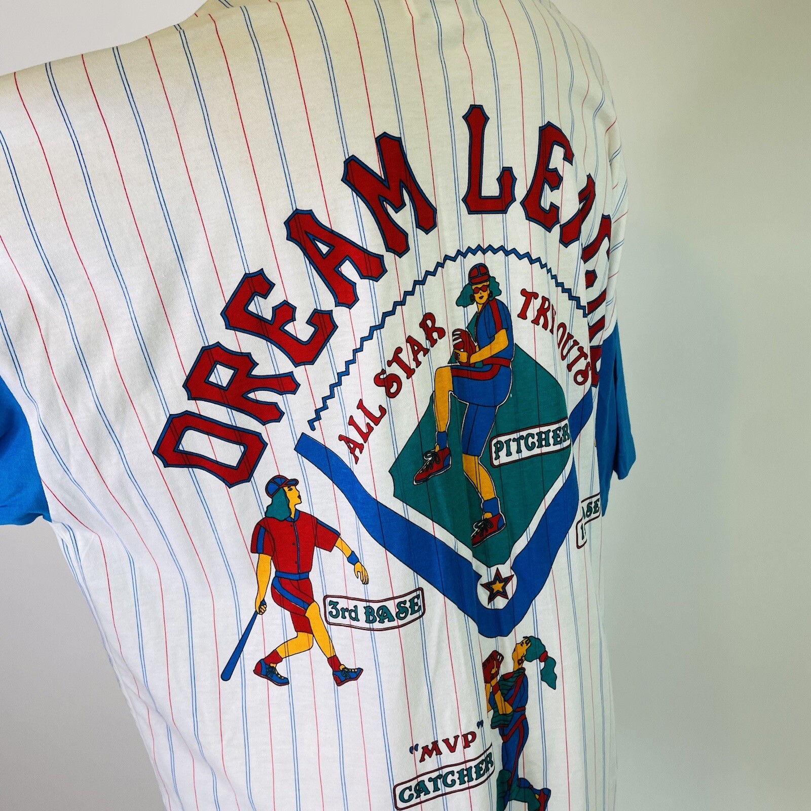 Vintage Baseball Jersey For Sleeping T-Shirt Dream League Spring Training OS