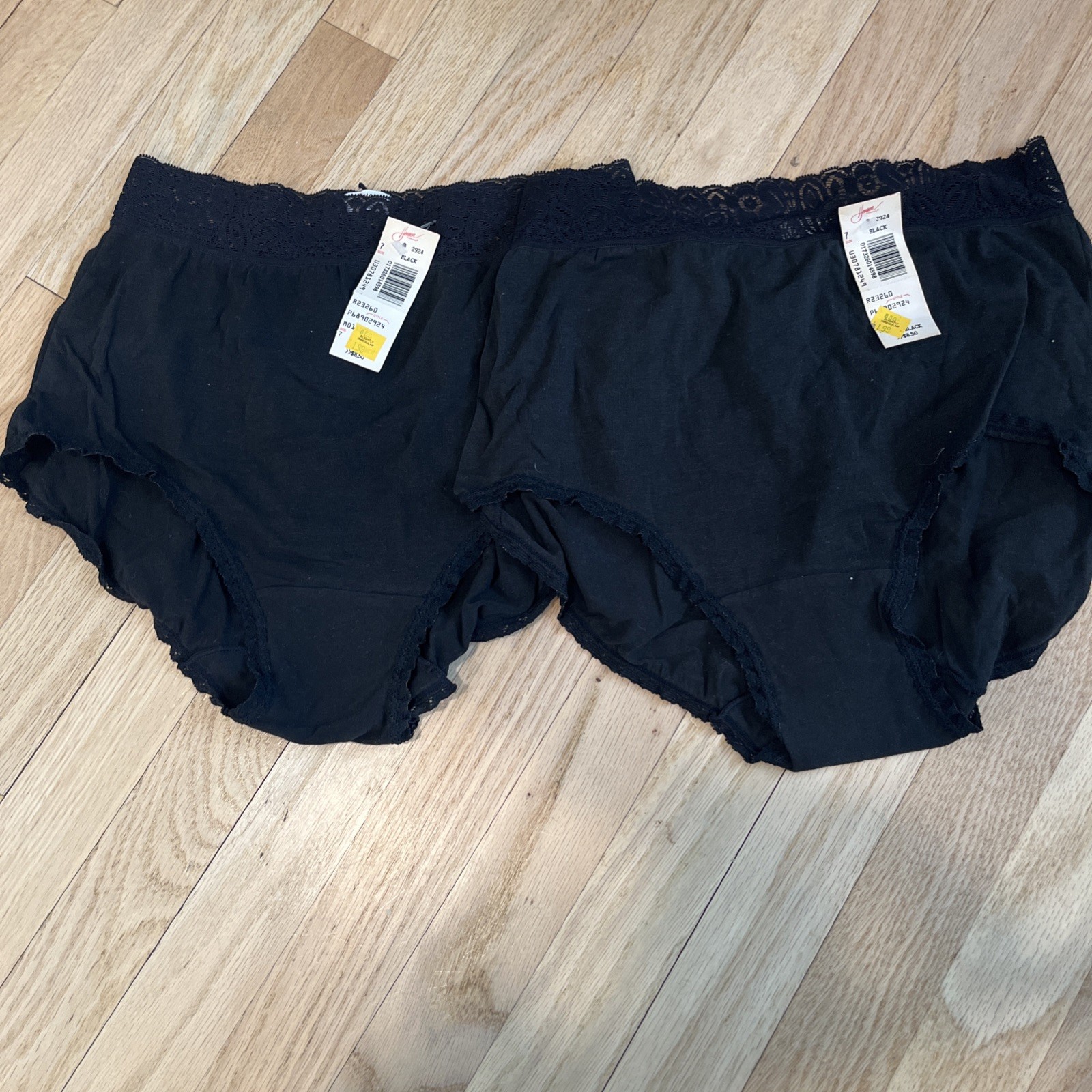 Vtg NWT Henson Kickernick Full Brief Panties Nylon Second Skin USA Size 7