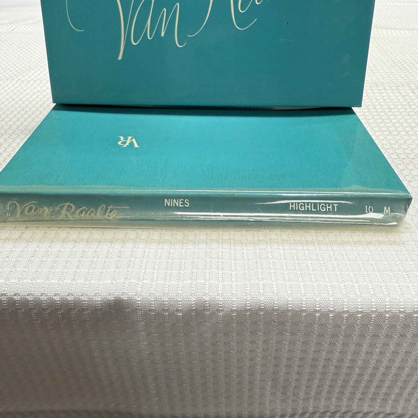 4-Vtg 50s VAN RAALTE Nines Highlight 10 Nylon Hose Stockings Seam New 2 Boxes