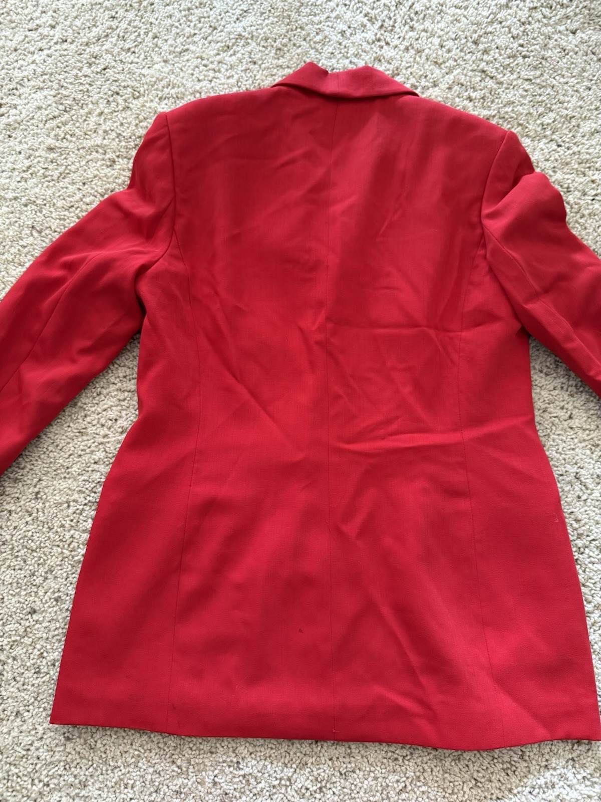 Vintage Versus Gianni Versace Red Blazer Women’s IT 46 / US 12 – Sold as-is
