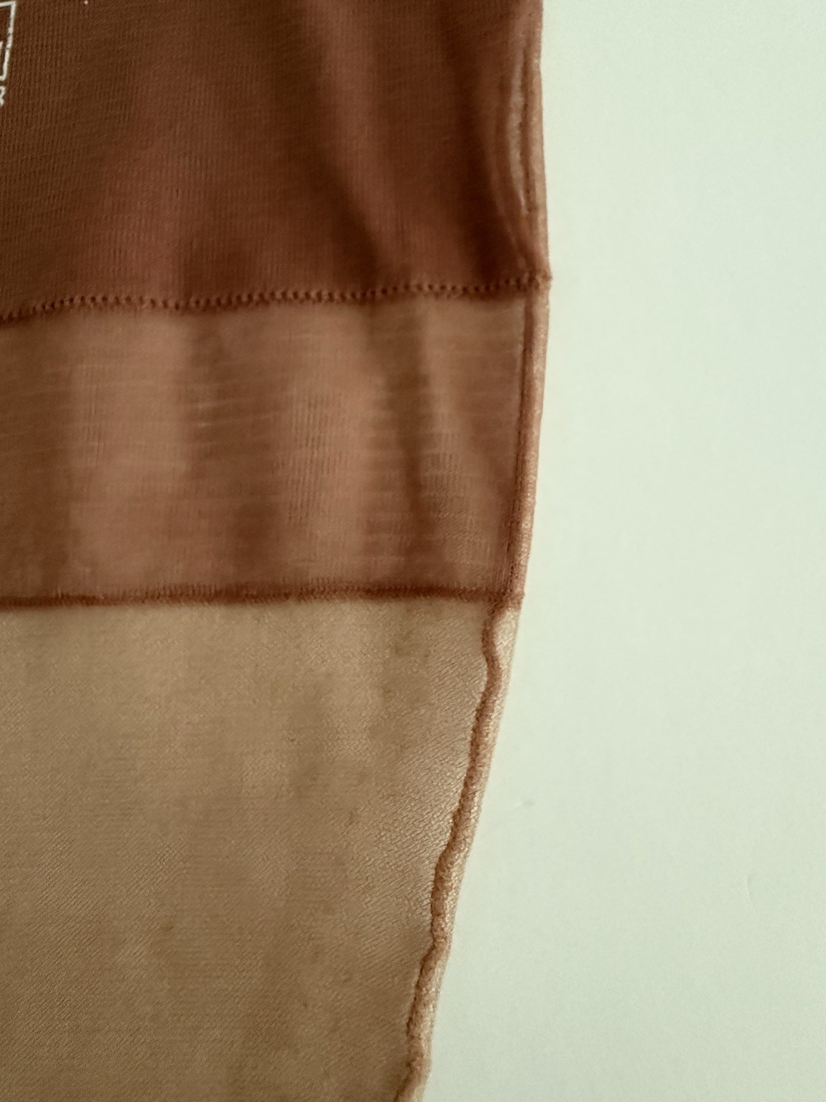 Vintage Stretch Sheer Stockings Full Fashion With Cuban Heel