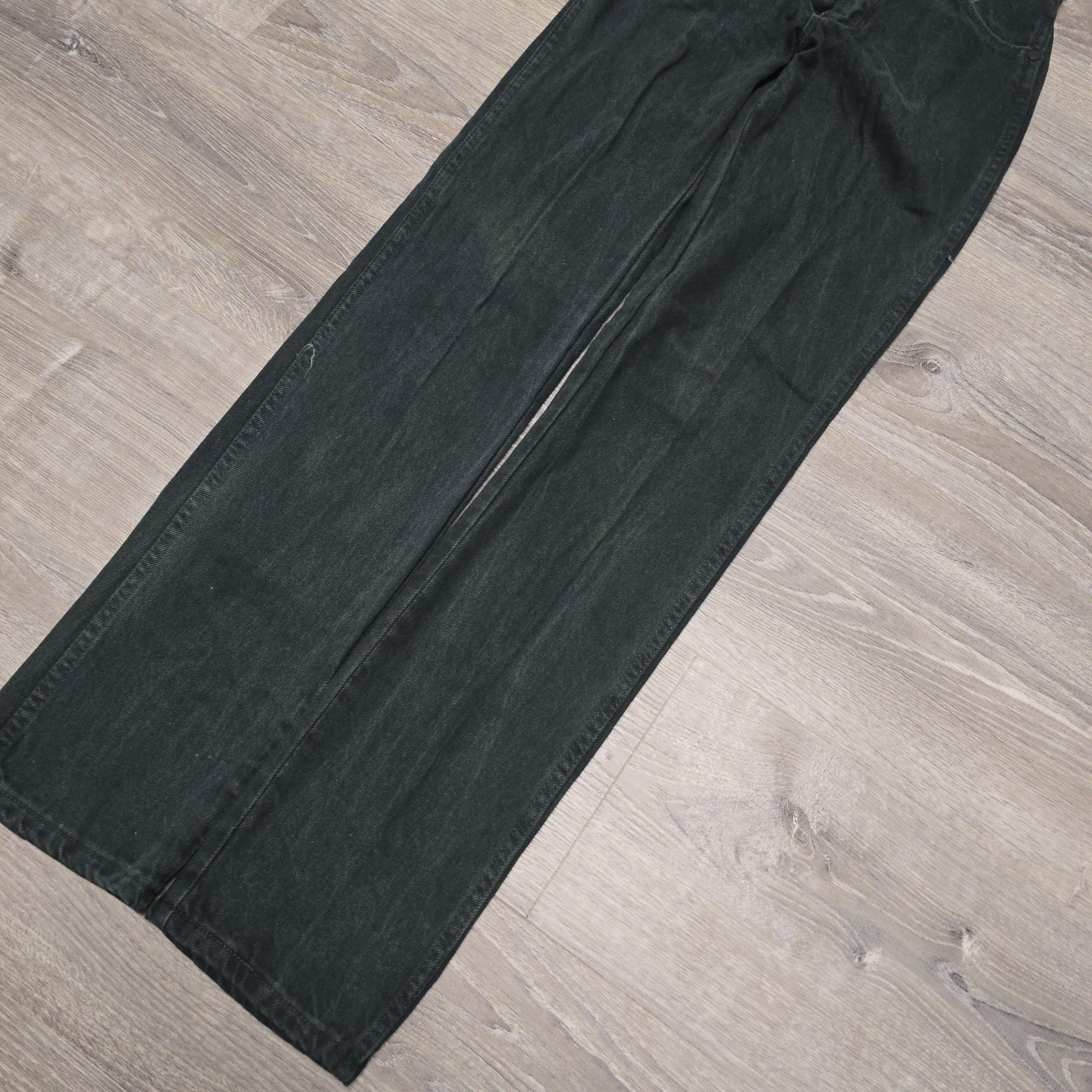 Vintage Wrangler Cowboy Cut 14MWZ Red Tag Jeans Women 0x34 Green USA Made NWT