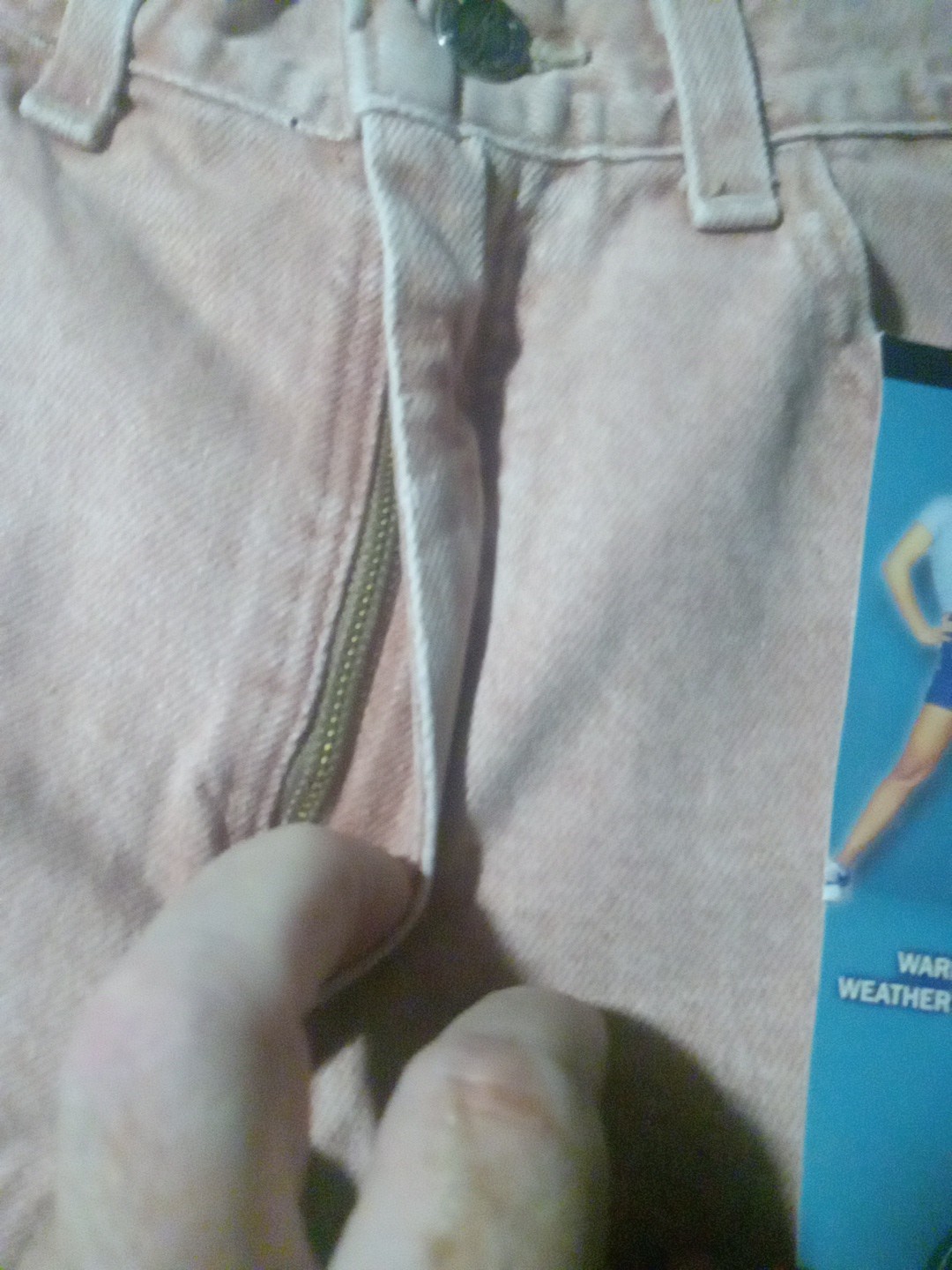 Med 14 Riders Denim Shorts Misses Original Lee Paprika Color (Pink) VTG Y2K New
