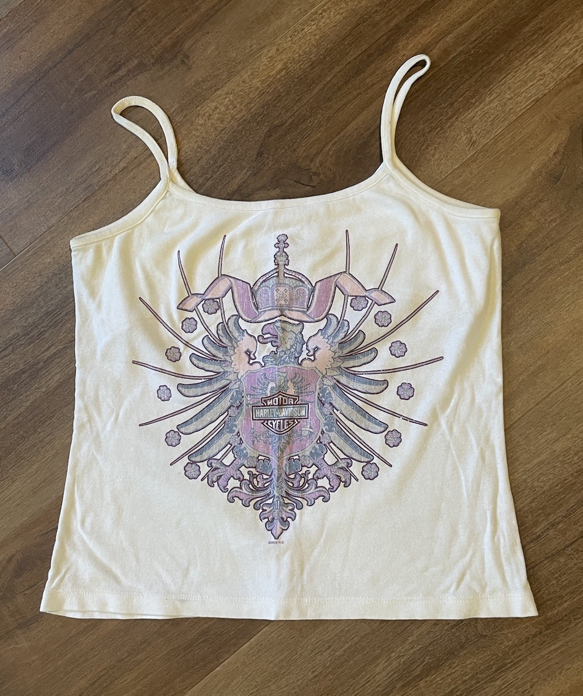 2005 Vintage Biker Bob’s Taylor MI Harley Davidson Women’s Cami Tank