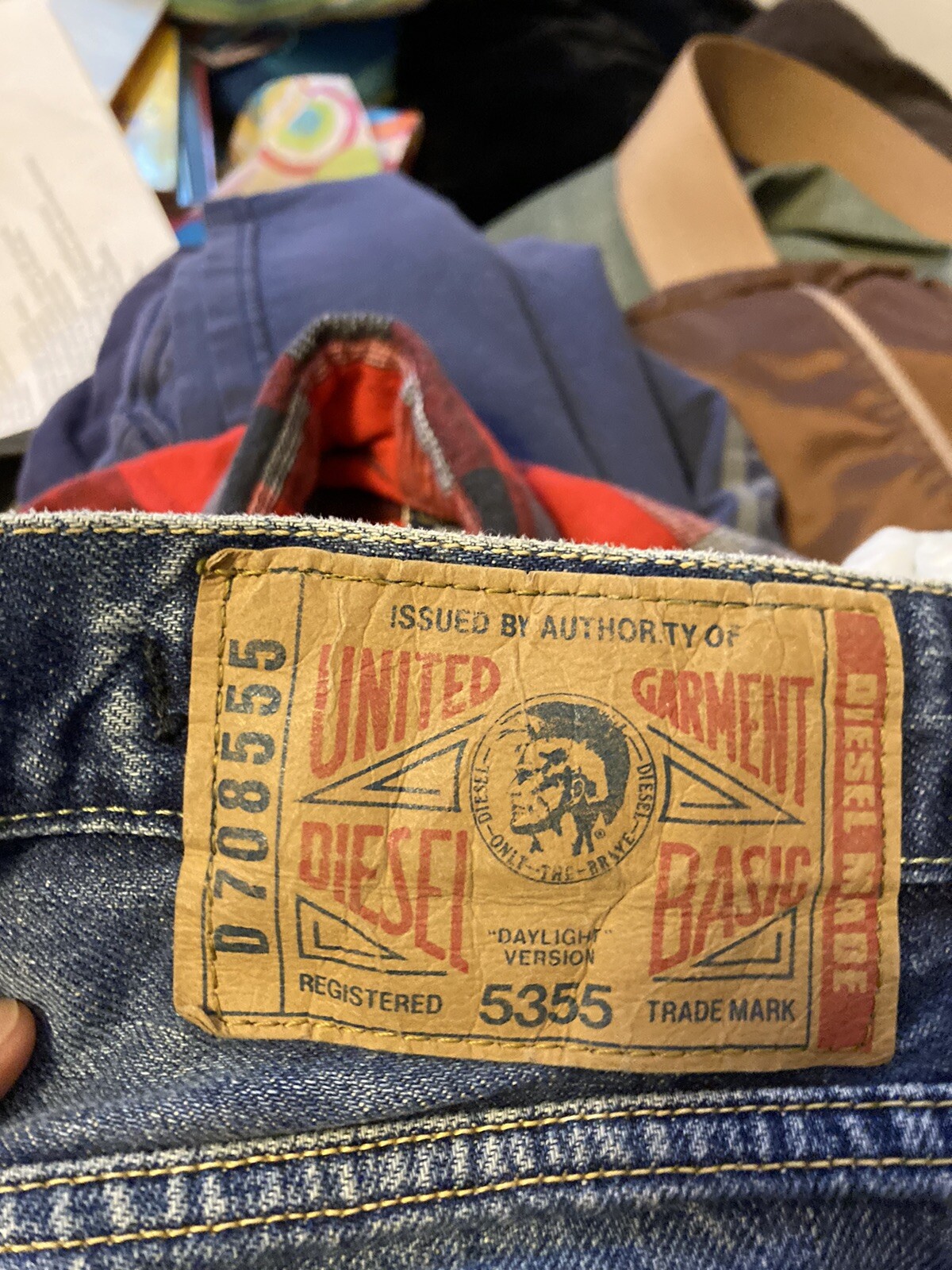 VTG Momwear Y2K Diesel brand Vintage Jeans Men’s Size 32 baggie y2k 1990