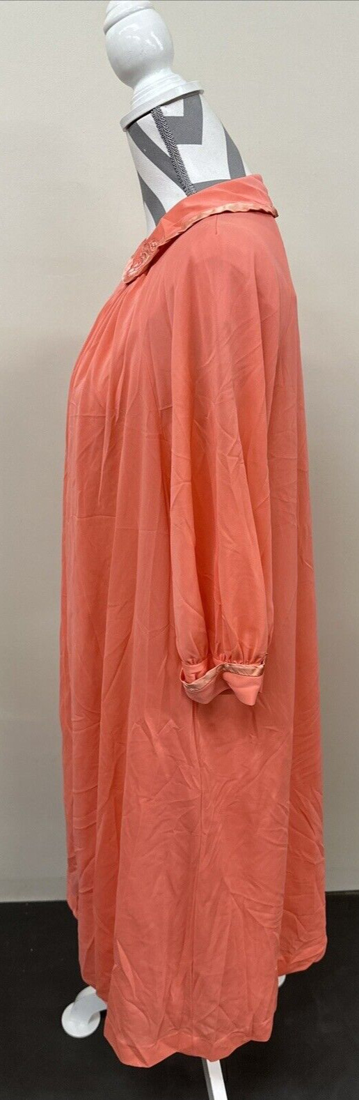 GOSSARD ARTEMIS 3 Piece Vtg Peignoir Robe Nightgown Set Chiffon Nylon Medium FS