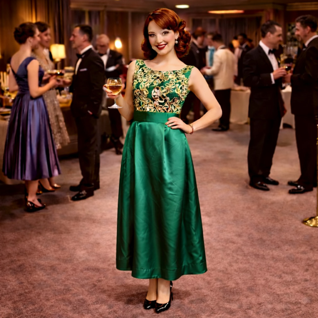 Vintage 1950s 1960s Party Dress. Prom Evening Gown Cocktail Formal. Pinup retro