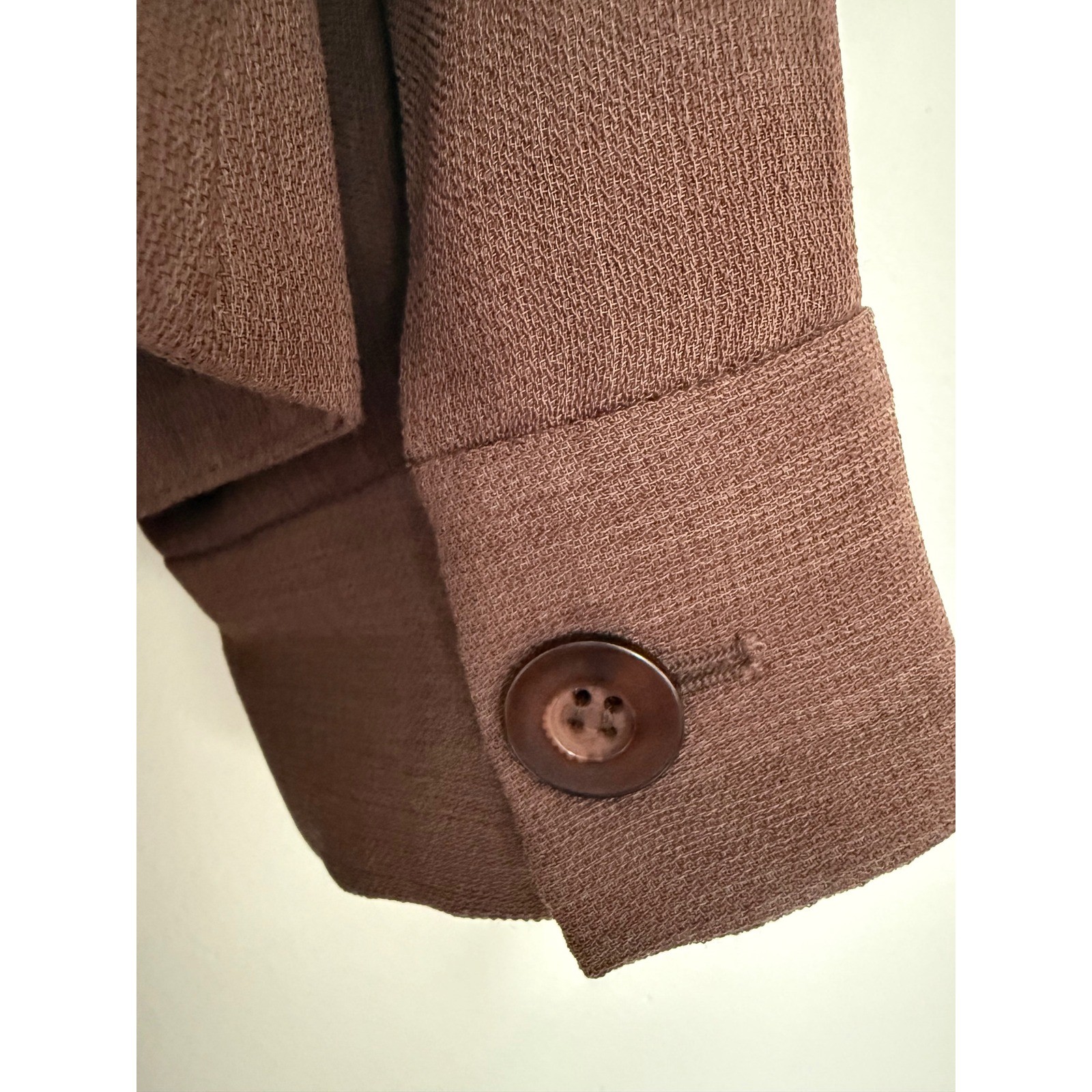 Emma James Vintage Brown Pant Suit Set NWT Size 18 90s Corpcore Blazer Trousers