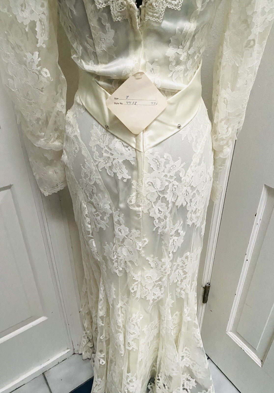New WT 1970’s Susan Lane’s Country Elegance Victorian Wedding Dress 8