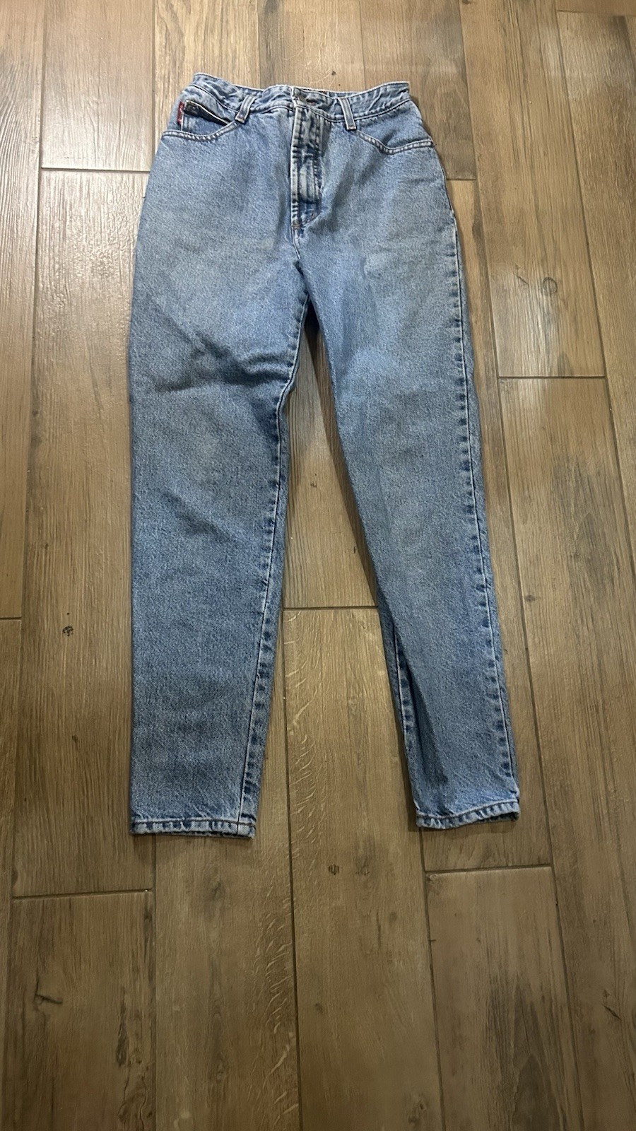 BONGO Vintage Jeans Made USA High Waist Tapered Leg Mom Jeans