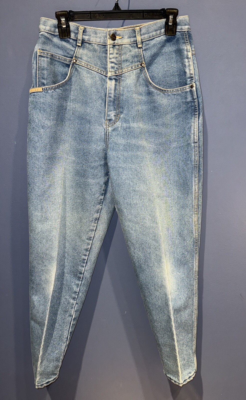 28 X 27 Ladies Vintage GITANO, 1980’s Jeans, Empire Waist, Previously Loved