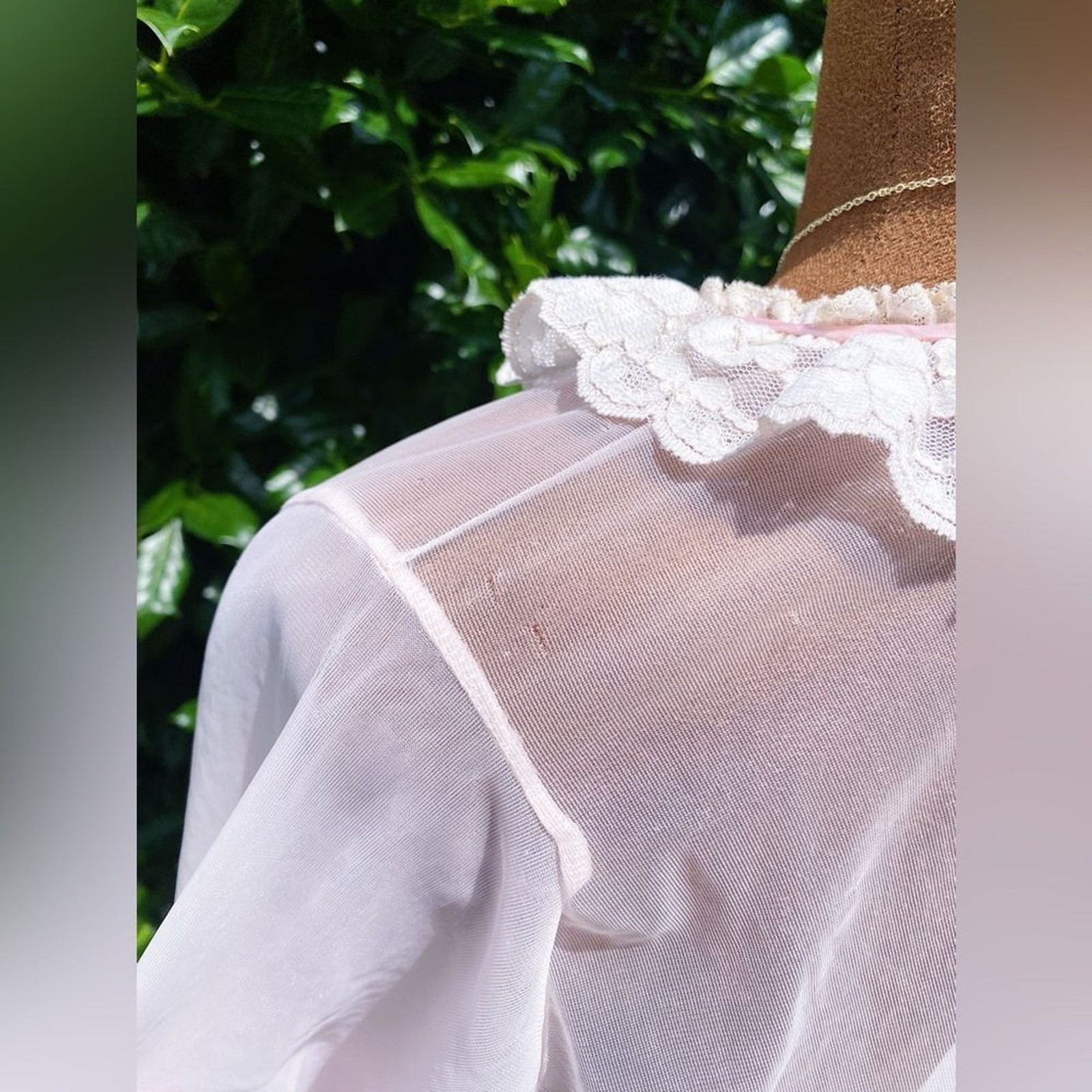 Vintage Festival Sabrina Carpenter Victorian Coquette Ruffle Lingerie Robe