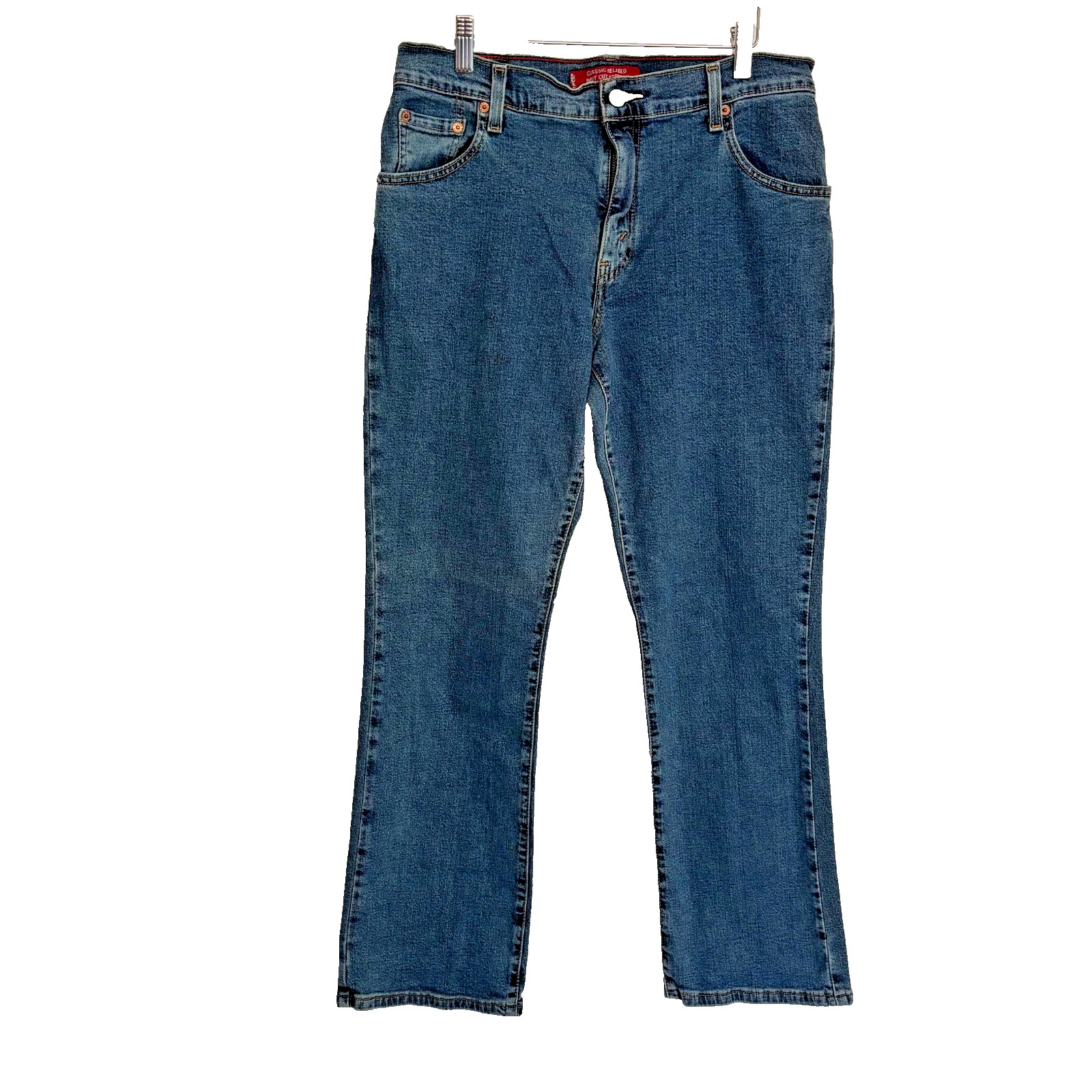 VTG Levi’s 550 Relaxed Boot Cut Stretch Y2K Women’s Sz 30 Med Wash Western Boho