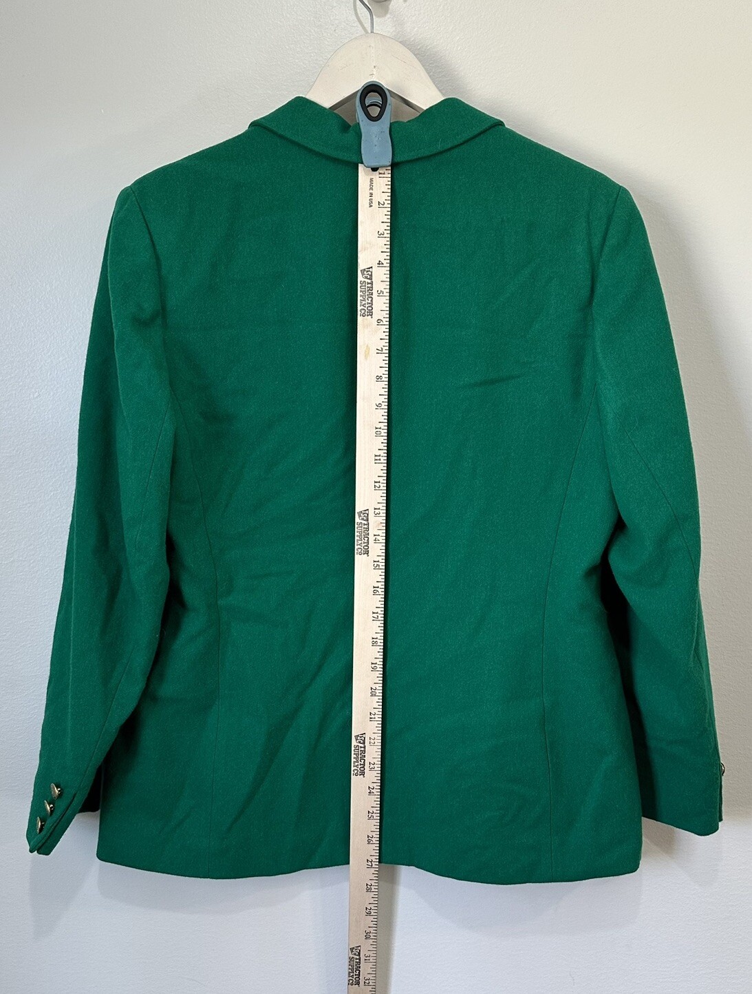 Pendleton wool 2 Button blazer Holiday Green Women’s Size 12**VTG**
