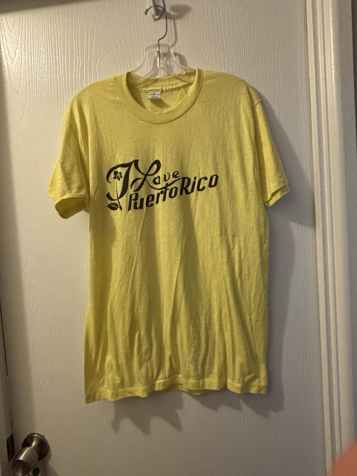 TRUE VINTAGE PUERTO RICO SHIRT SPANISH LATINA 80’s 90’s RETRO TEE