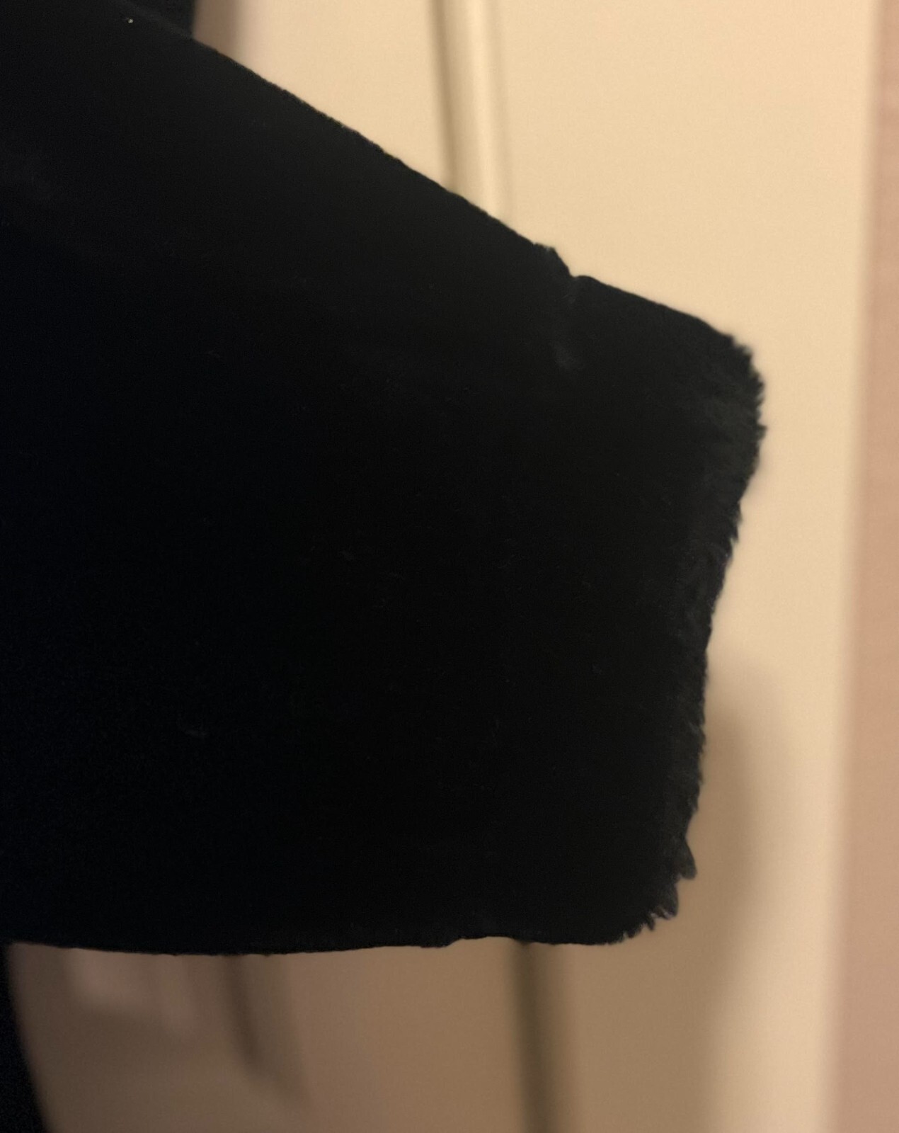 SASSON Faux Fur Jacket Womens Sz Large Mob Wife Classic Luxury US Made