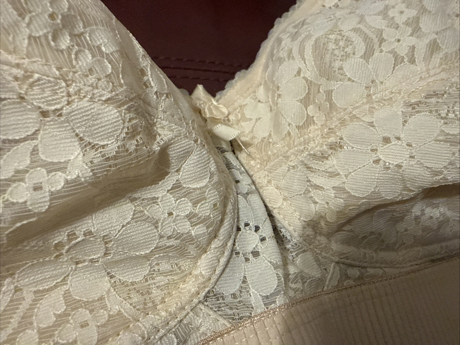 NEW Jodee Surgical Style 1515 Post Mastectomy Bra BEIGE w/Pockets USA-MADE 44A