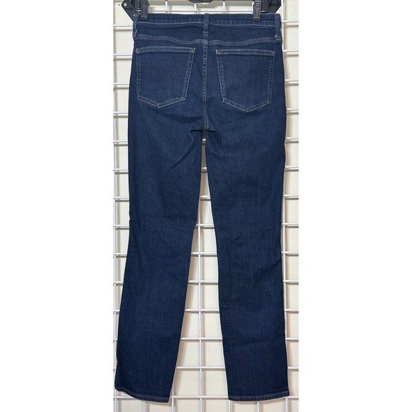 J.Crew 9″ Vintage Slim Straight ankle Jeans Dark Wash Indigo 28T Re-Imagined
