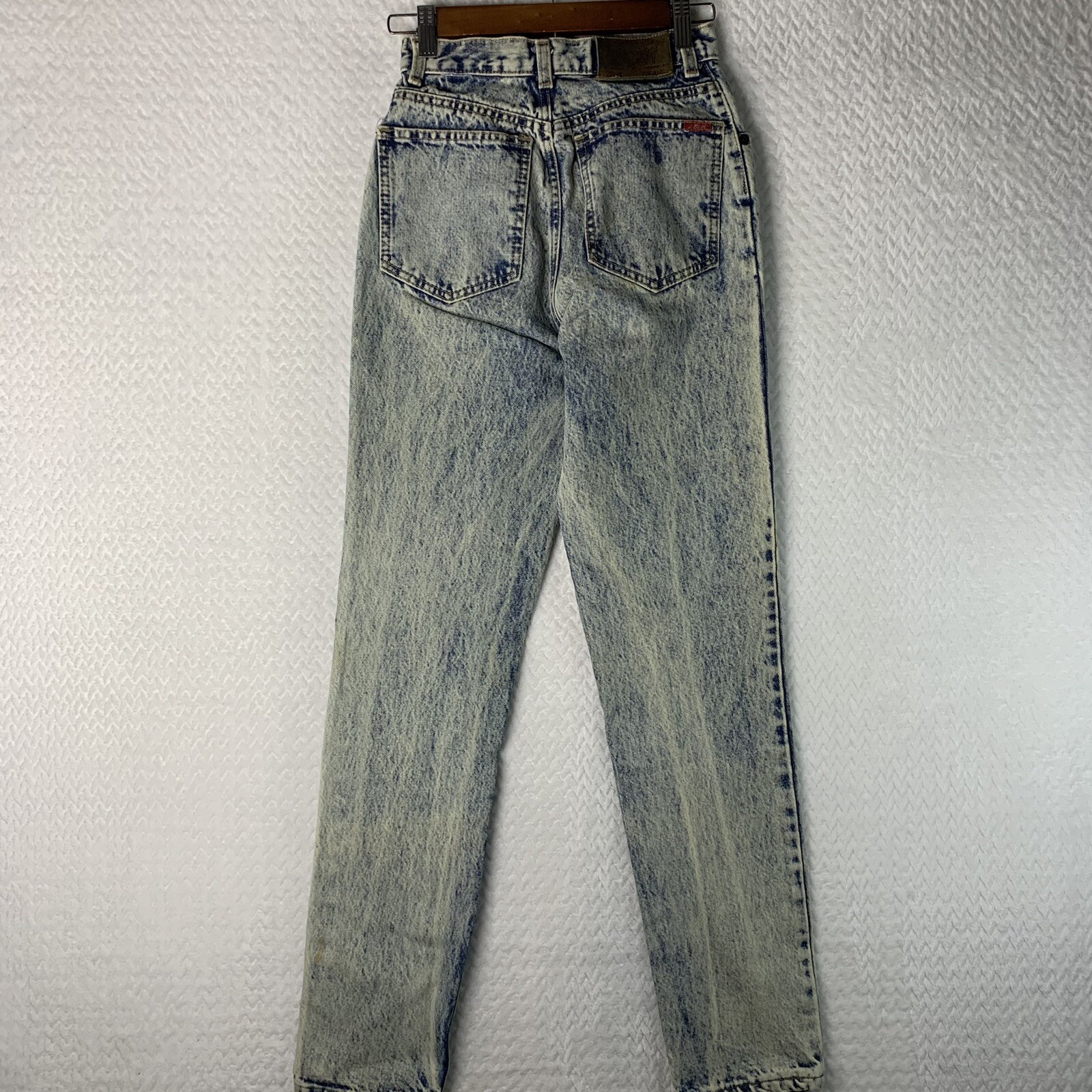 Vintage Zena Jeans Women’s High Waist Mom Jeans Size 3 Acid Wash Made In USA