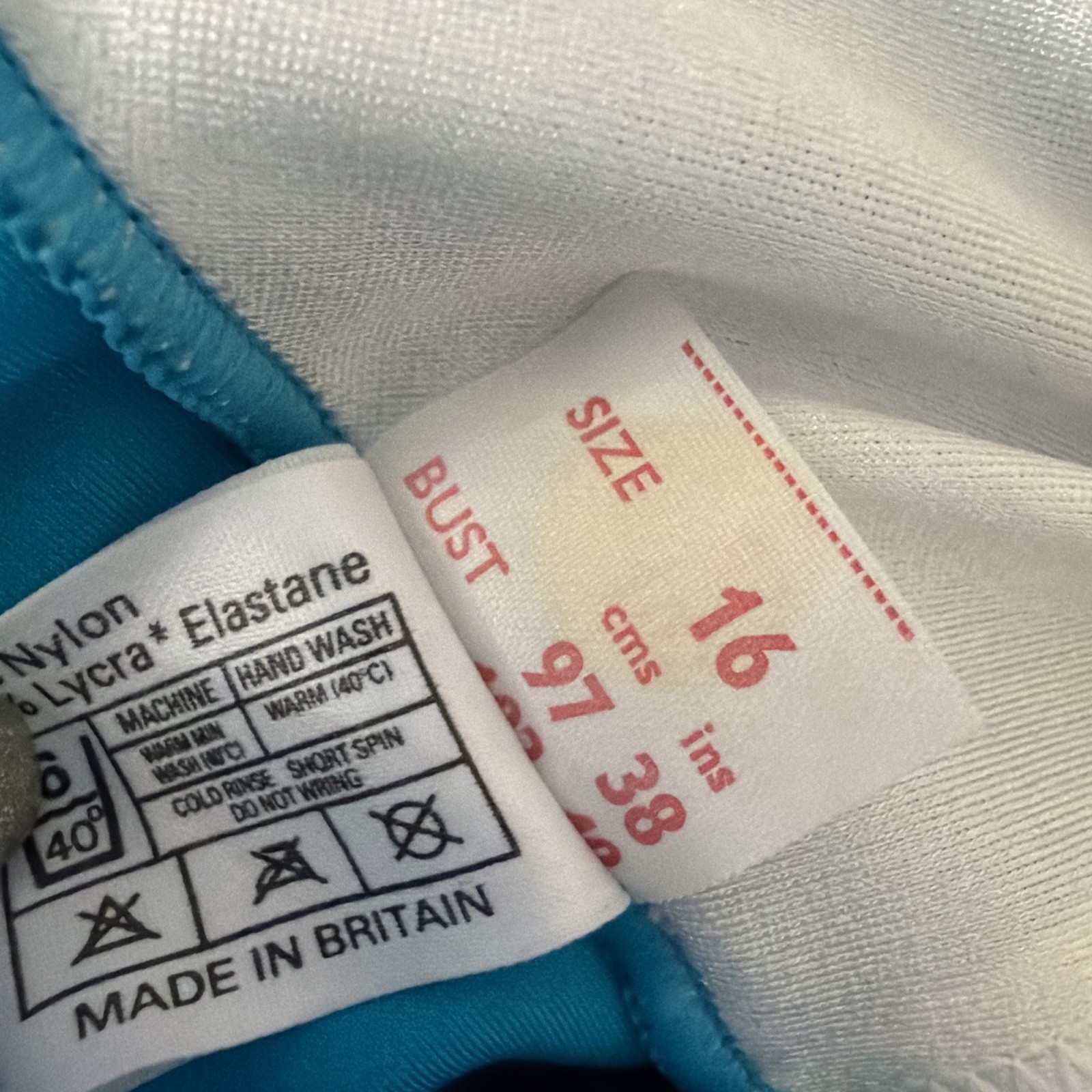 Vintage 50’s 60’s Blue Bathing Suit Marylin Monroe Swimsuit RARE